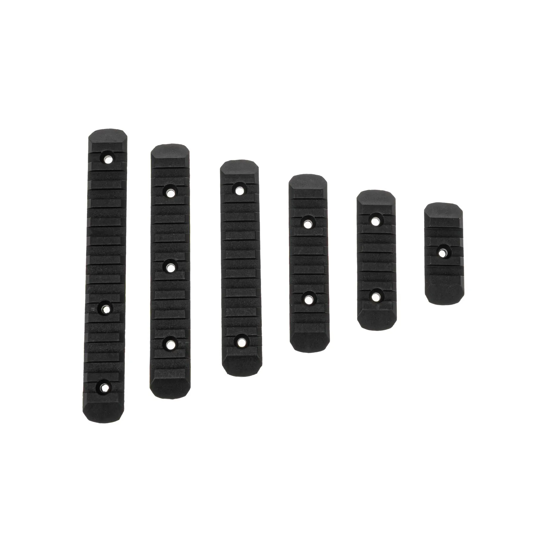 Reapo KeyMod&M-LOK Polymer Rail Set, 6 pcs