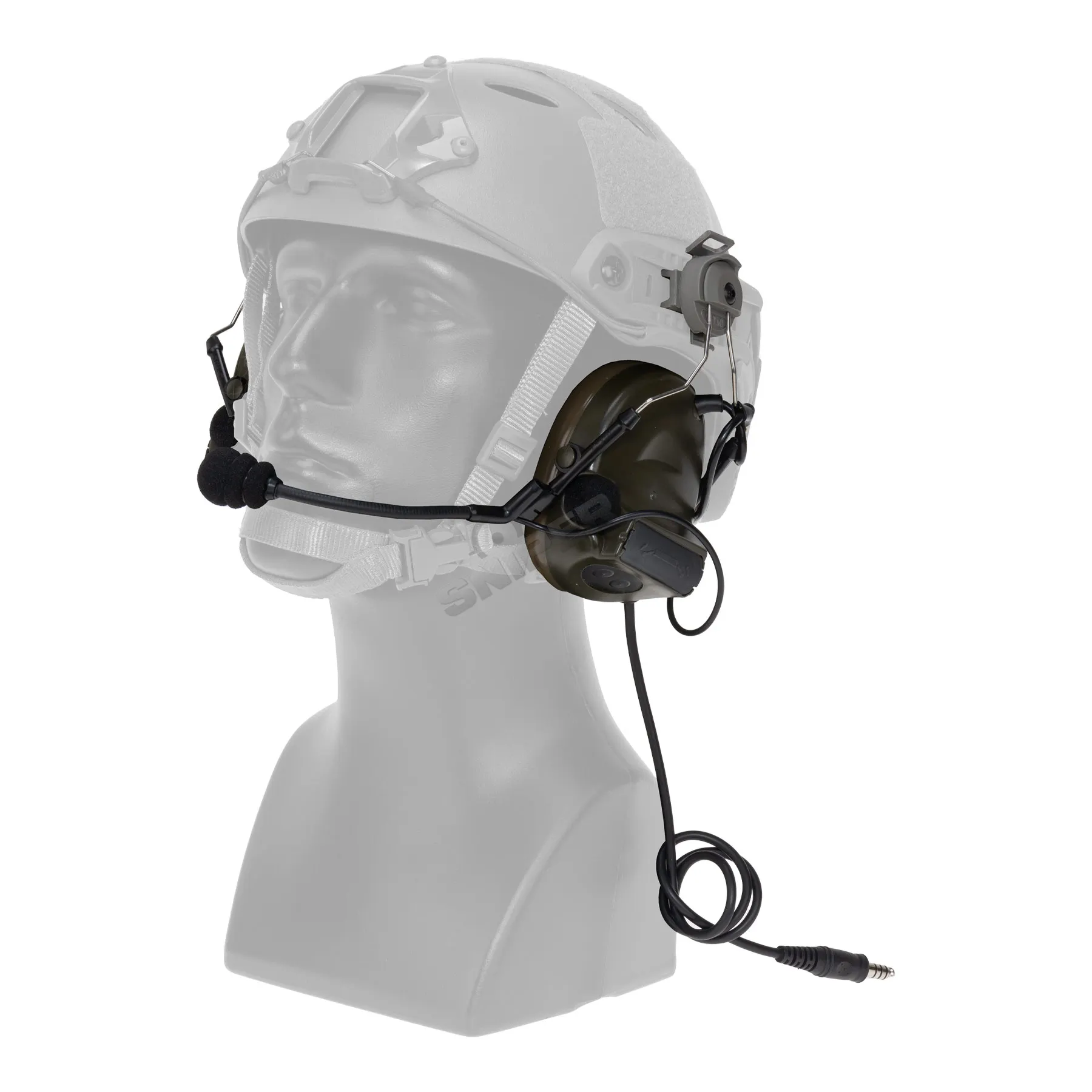 Z-Tactical Z031 Headset für FAST Helme, Foliage Green