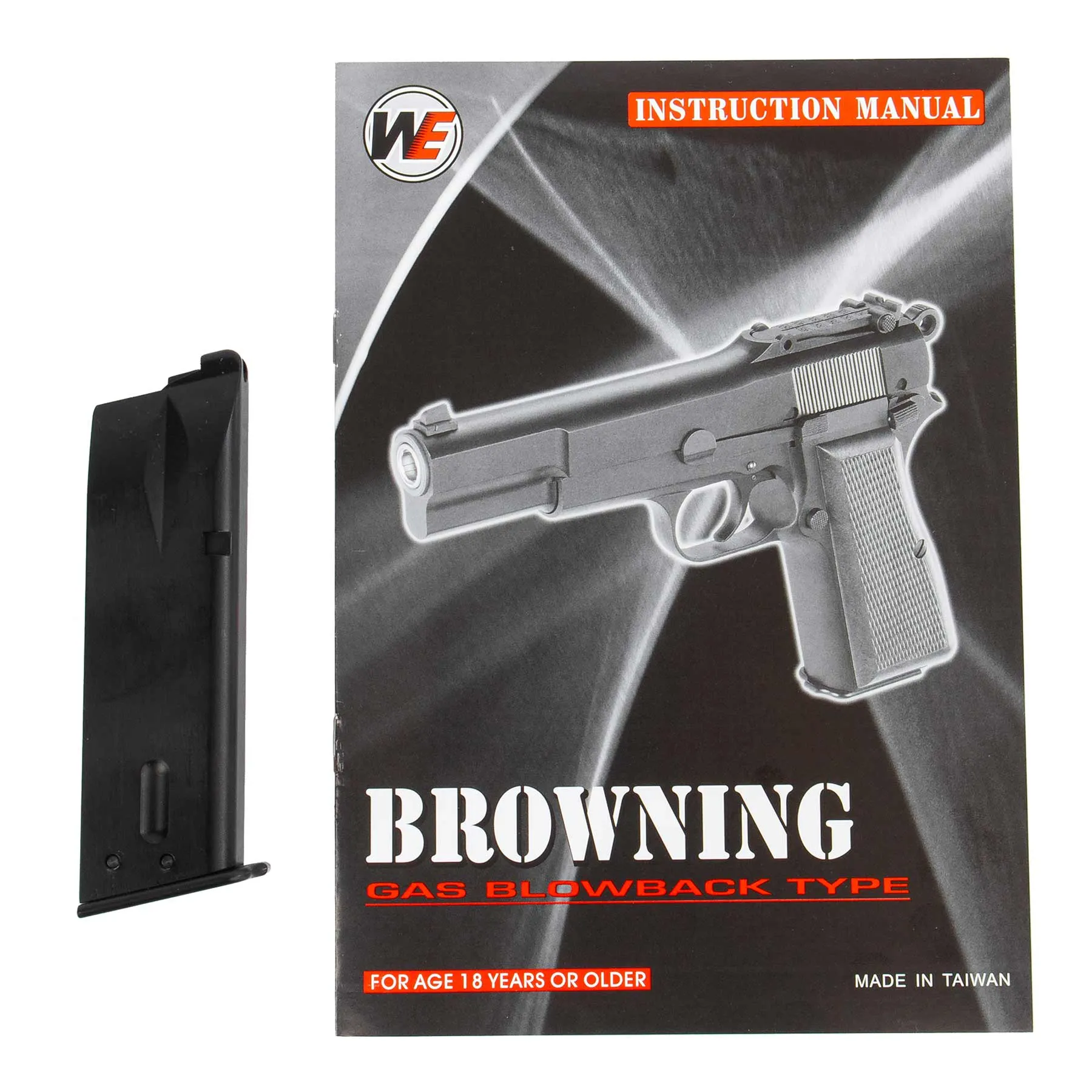 Hi-Power Full Metal GBB, Black