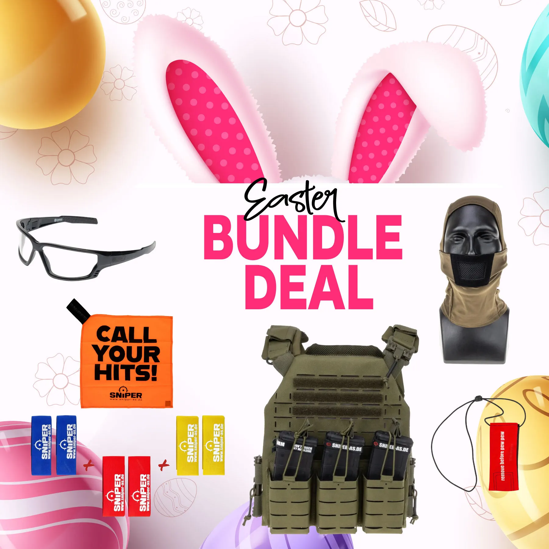 Easter Bundle - SixMM Plattenträger Tactical LLC, OD