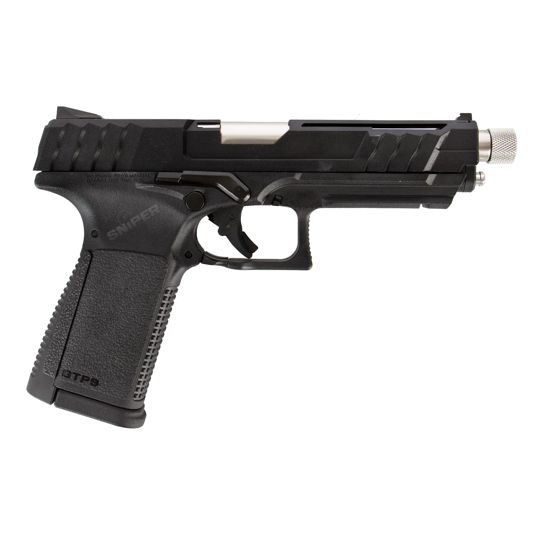 G&G GTP 9 Black GBB Softair Pistole