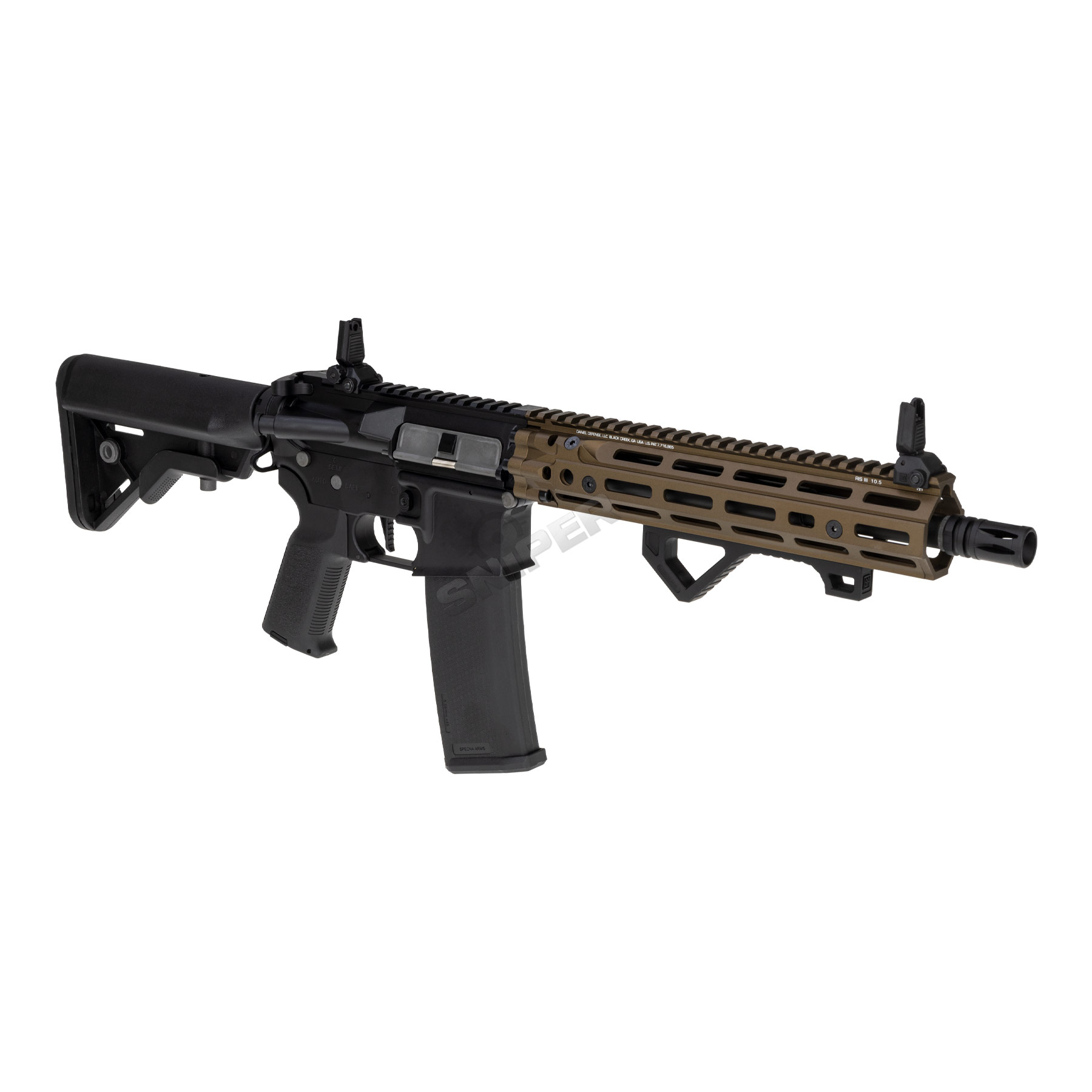 Specna Arms SA-E27 10,5" RIS III Edge w/ HAL ETU, Chaos Bronze