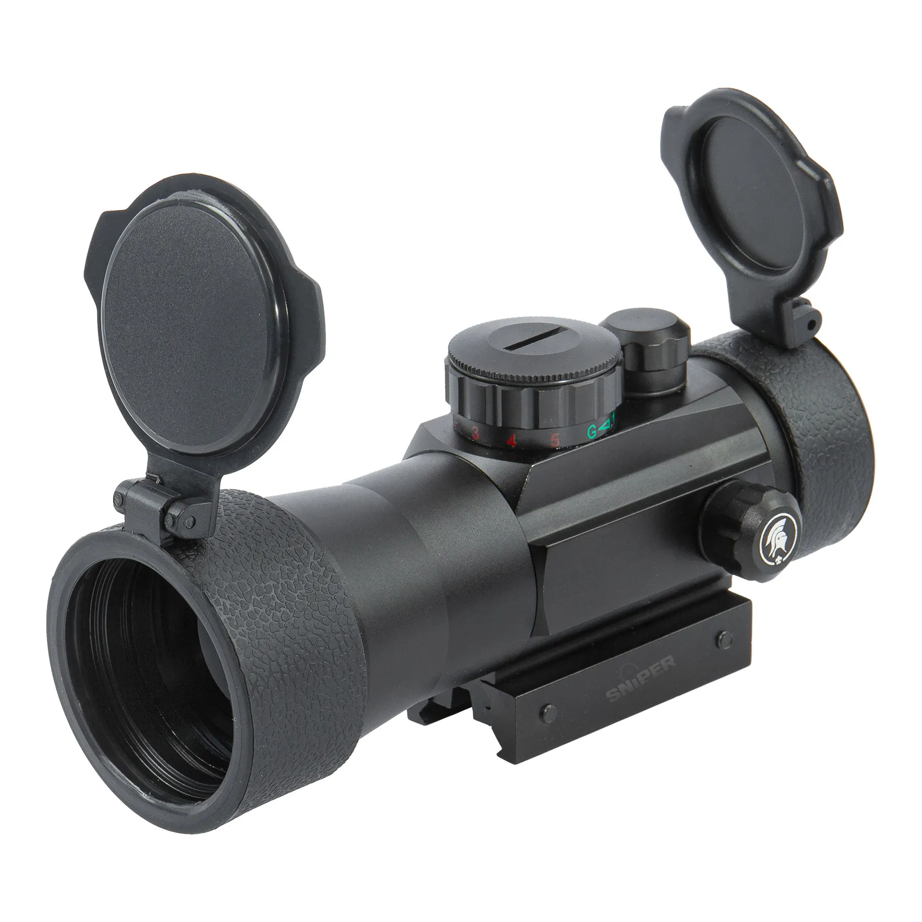 Red/Green Dot 2X42 4 Reticles, Black Red/Green Dot 2X42 4 Reticles, Black