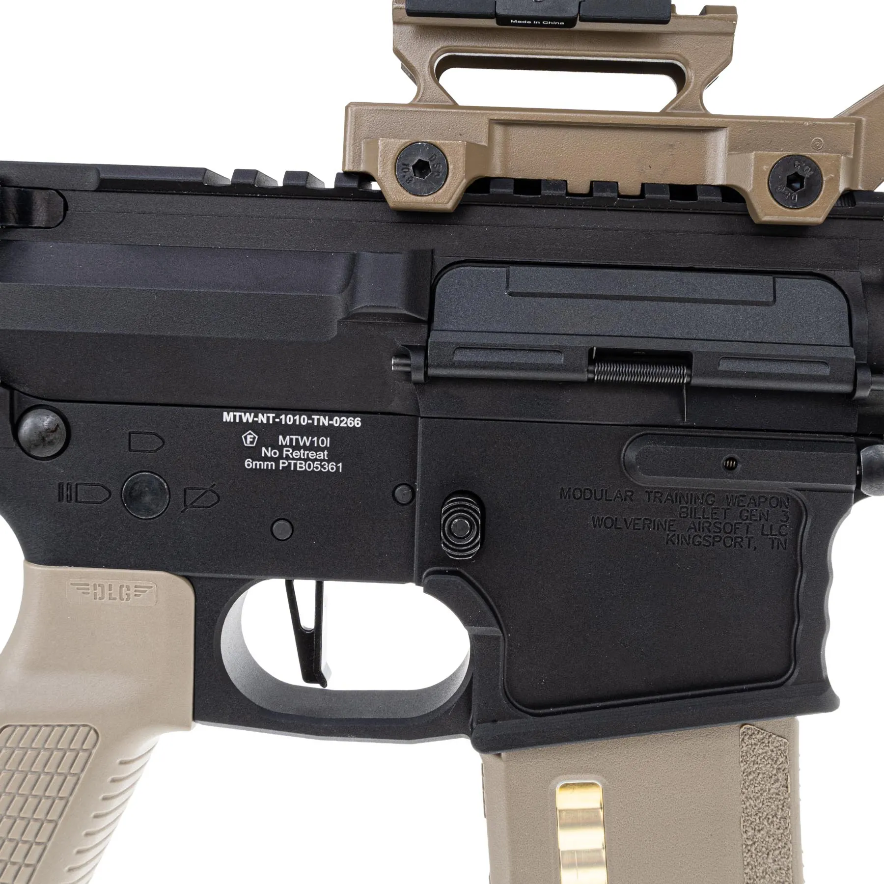 MTW Billet 10" Secret Operation, Tan