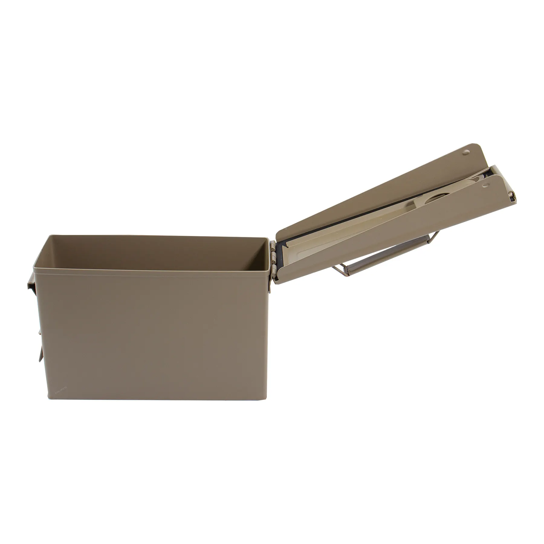 Metall Munitionskiste, 25,5x9x16,8 cm, tan