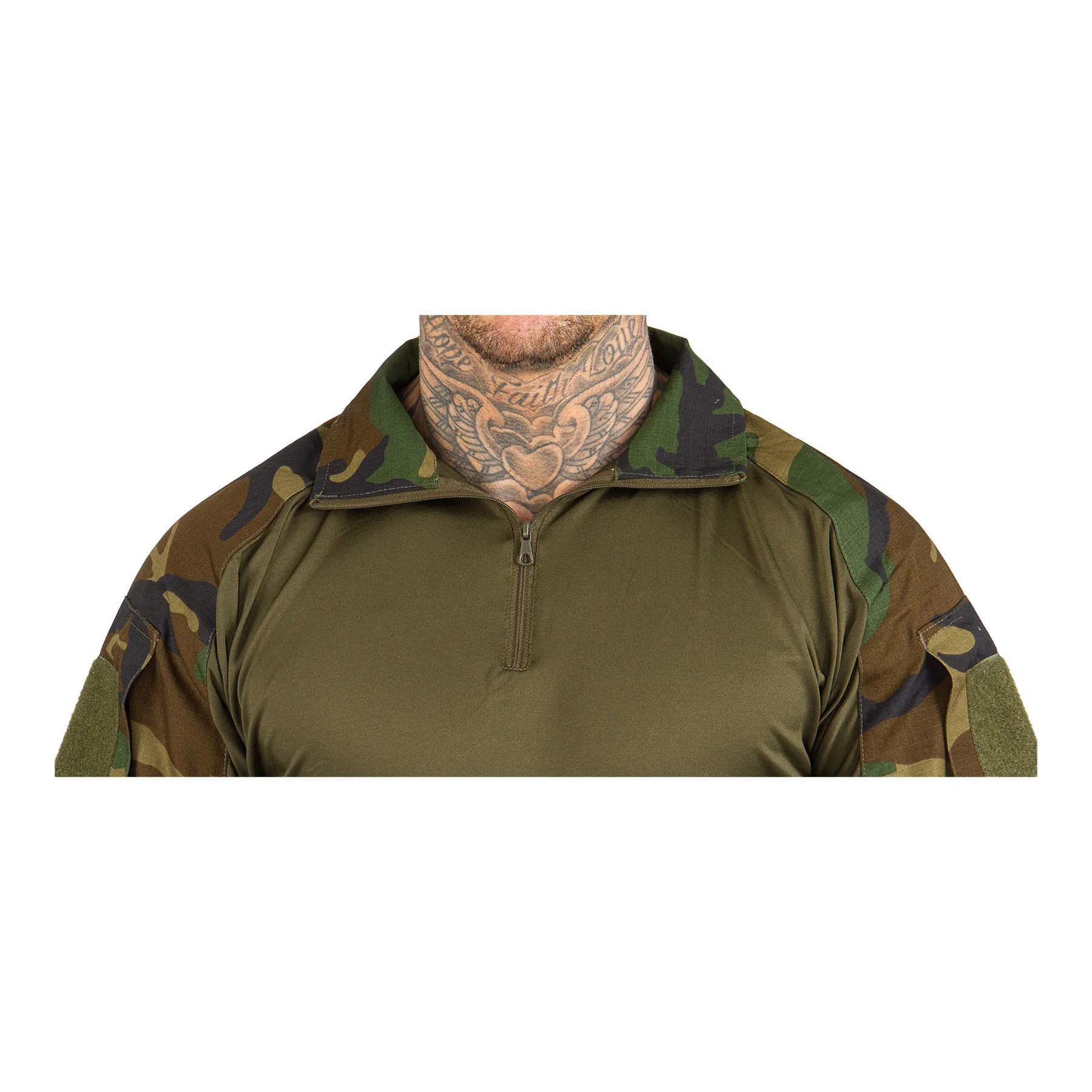Combat Shirt, Farbe Woodland