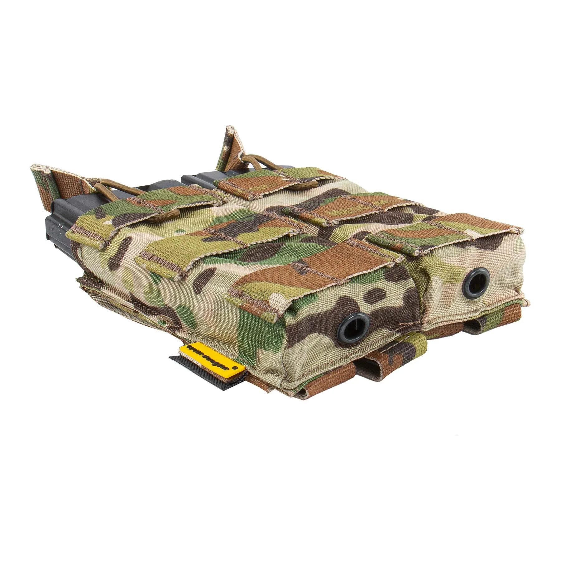 Double Open Mag Pouch for M4, Multicam