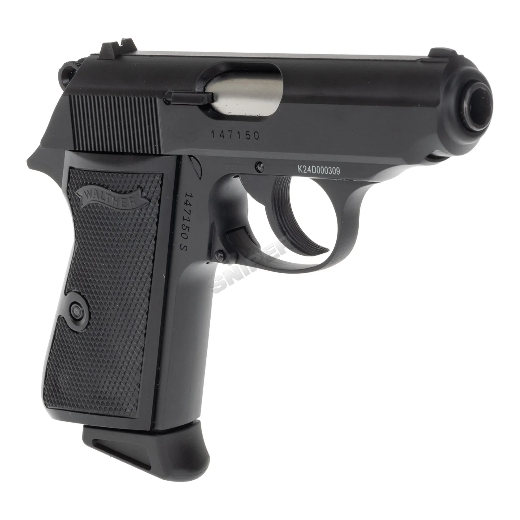 Walther PPK/S GBB Softair Pistole, Black Walther PPK/S Kit GBB Softair Pistole, Black