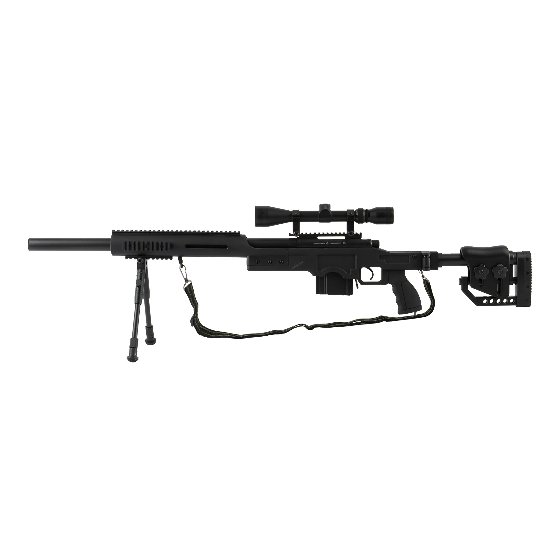 MB4410 Sniper Rifle Full Set, Black MB4410 Sniper Rifle Full Set, Black