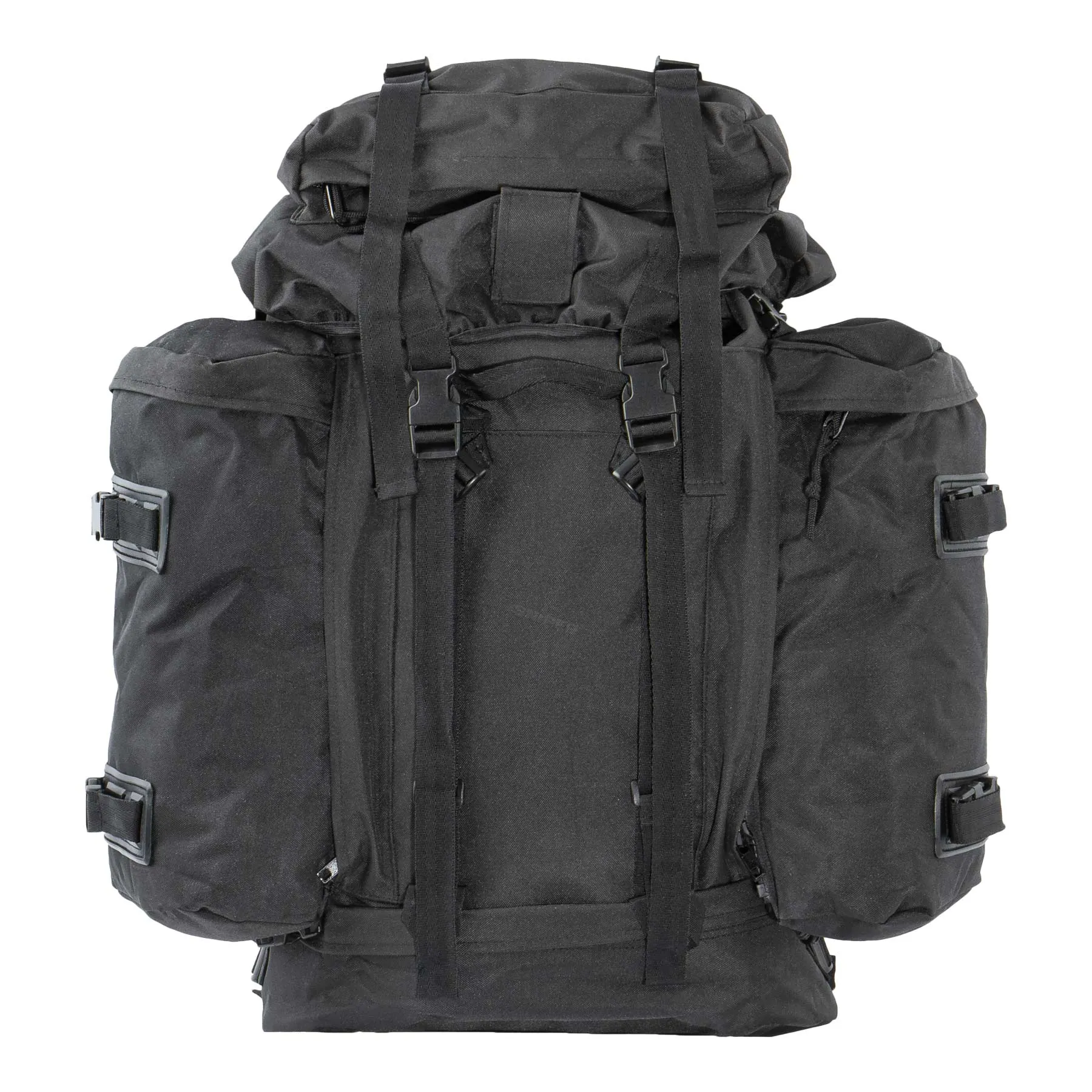 Backpack Commando Rucksack 70l + 16l, Black