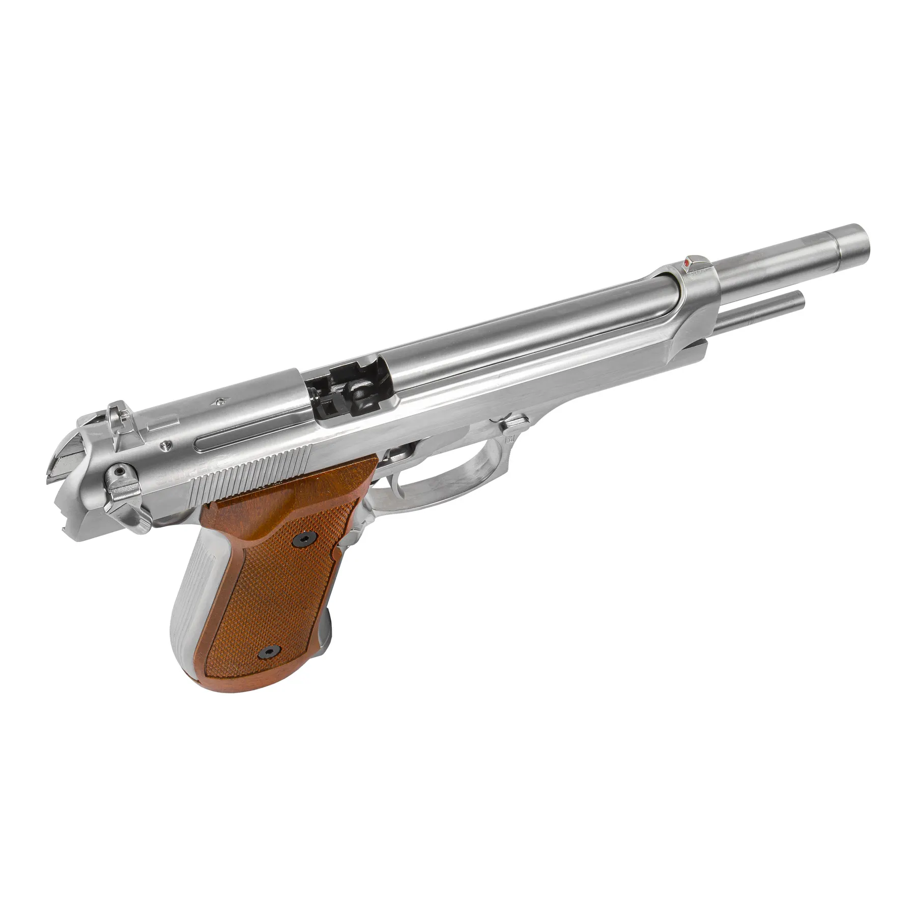 WE M92L Full Metal Silver GBB Softair Pistole