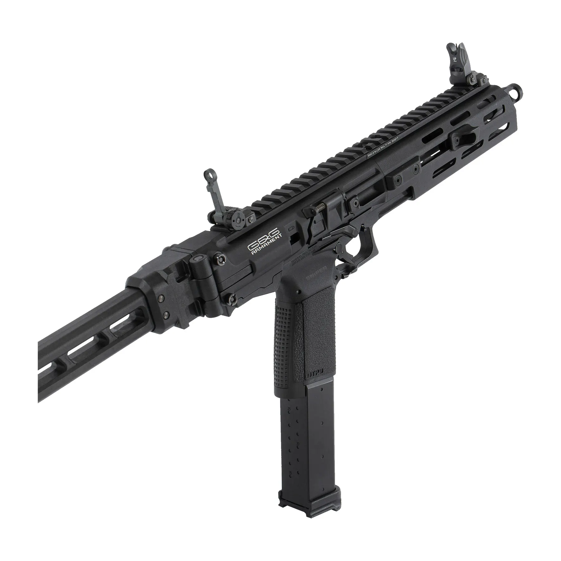 G&G SMC 9 Full Metal GBB Softair Pistole