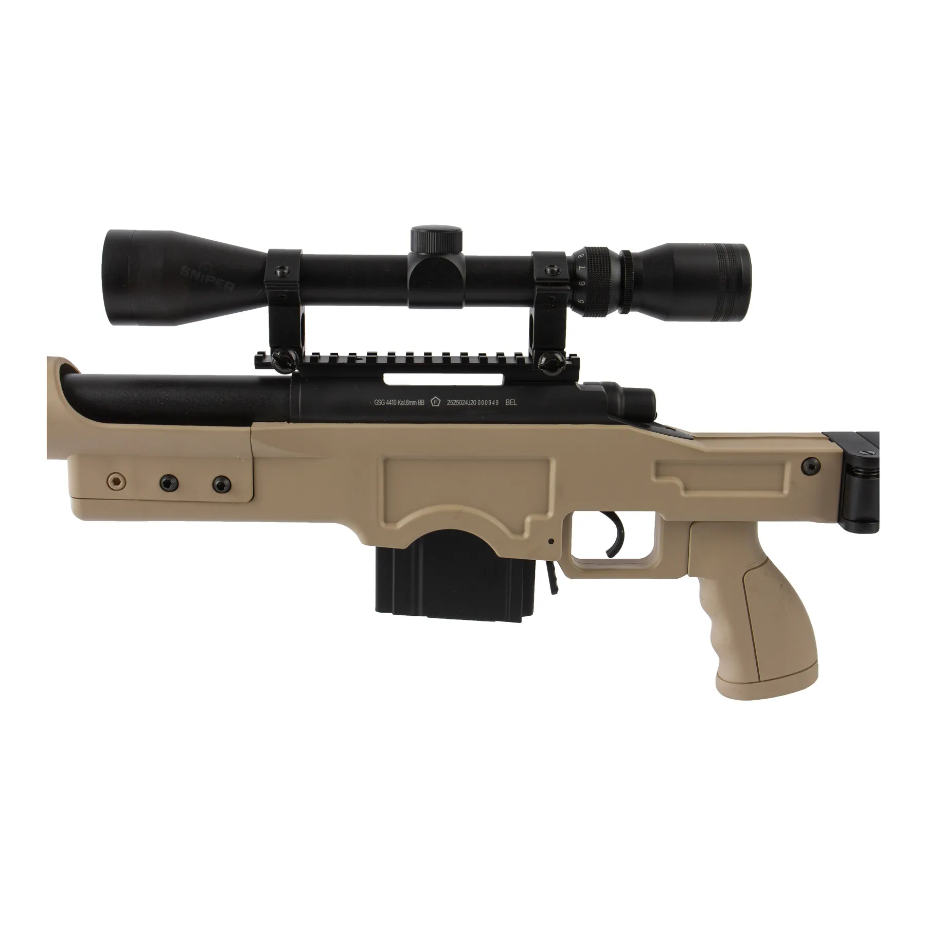 MB4410 Sniper Rifle Full Set, Tan