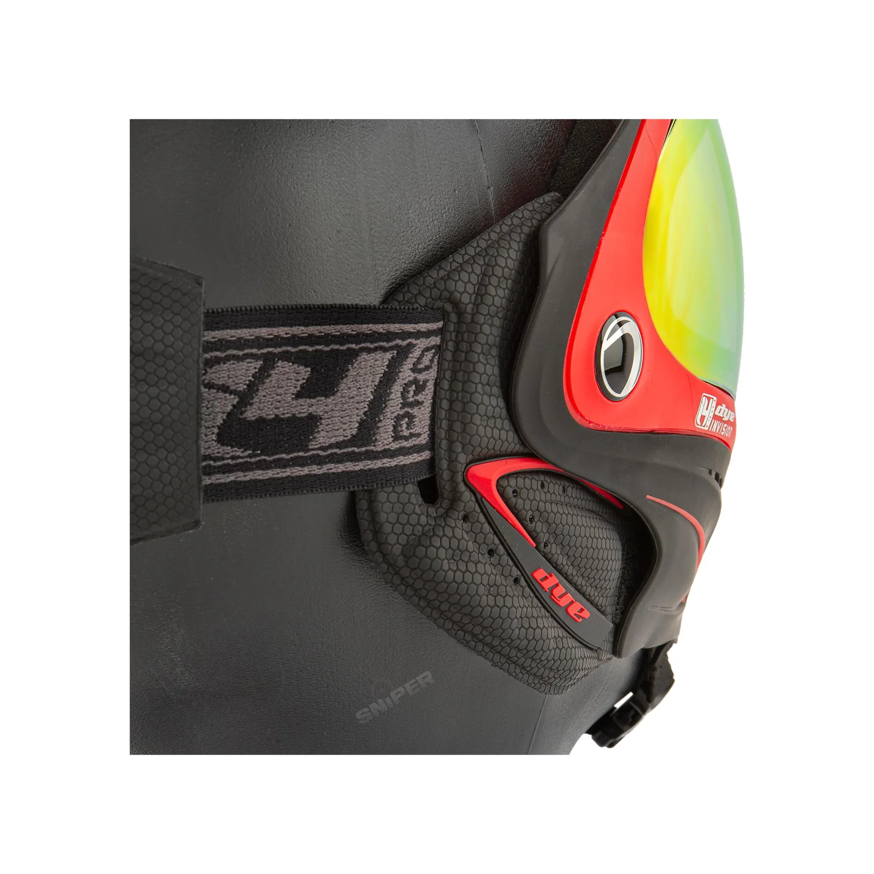 DYE I4 PRO Thermal Mask Meltdown, black red