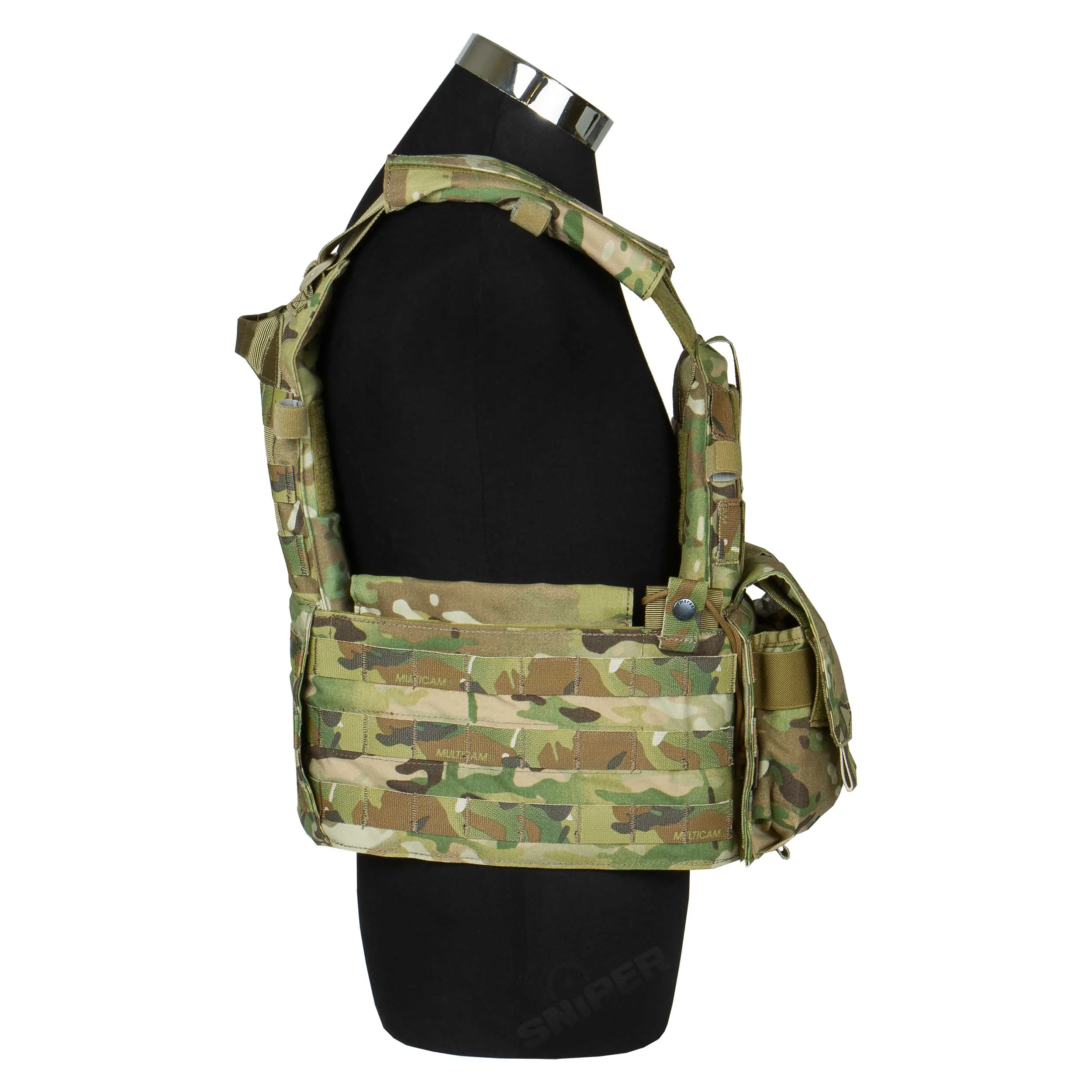 Taktischer Plattenträger Pouch Type, Multicam