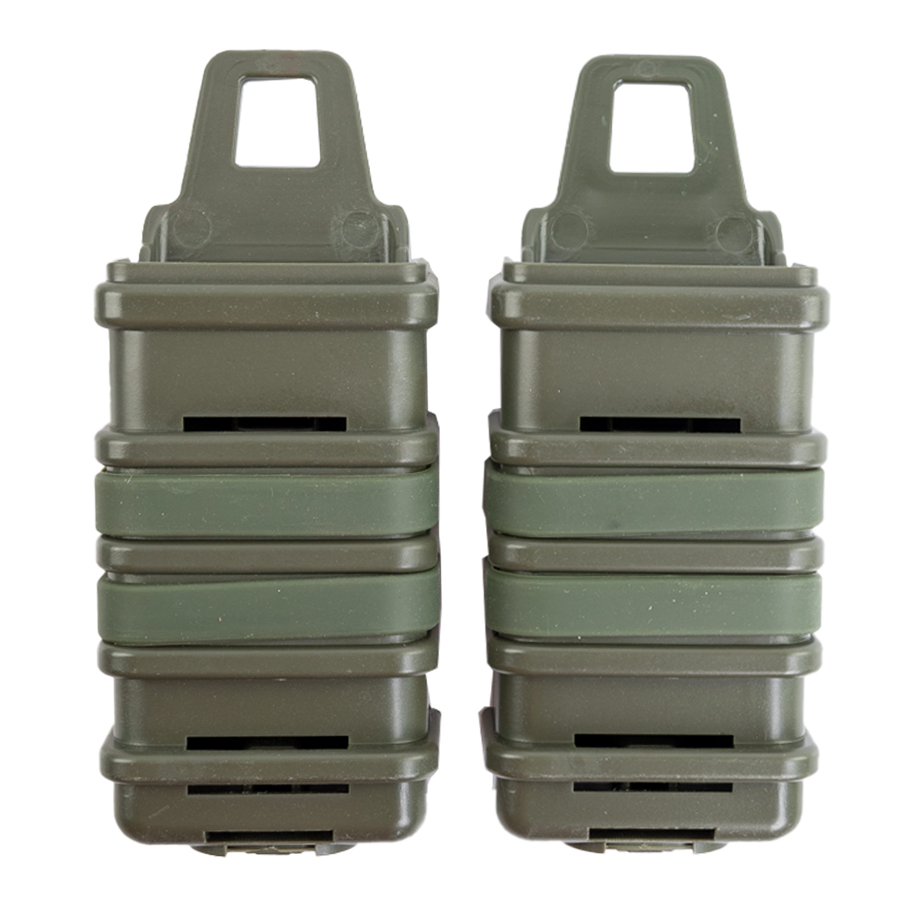 Double Open III (S) Pistol Magazine Pouch, OD