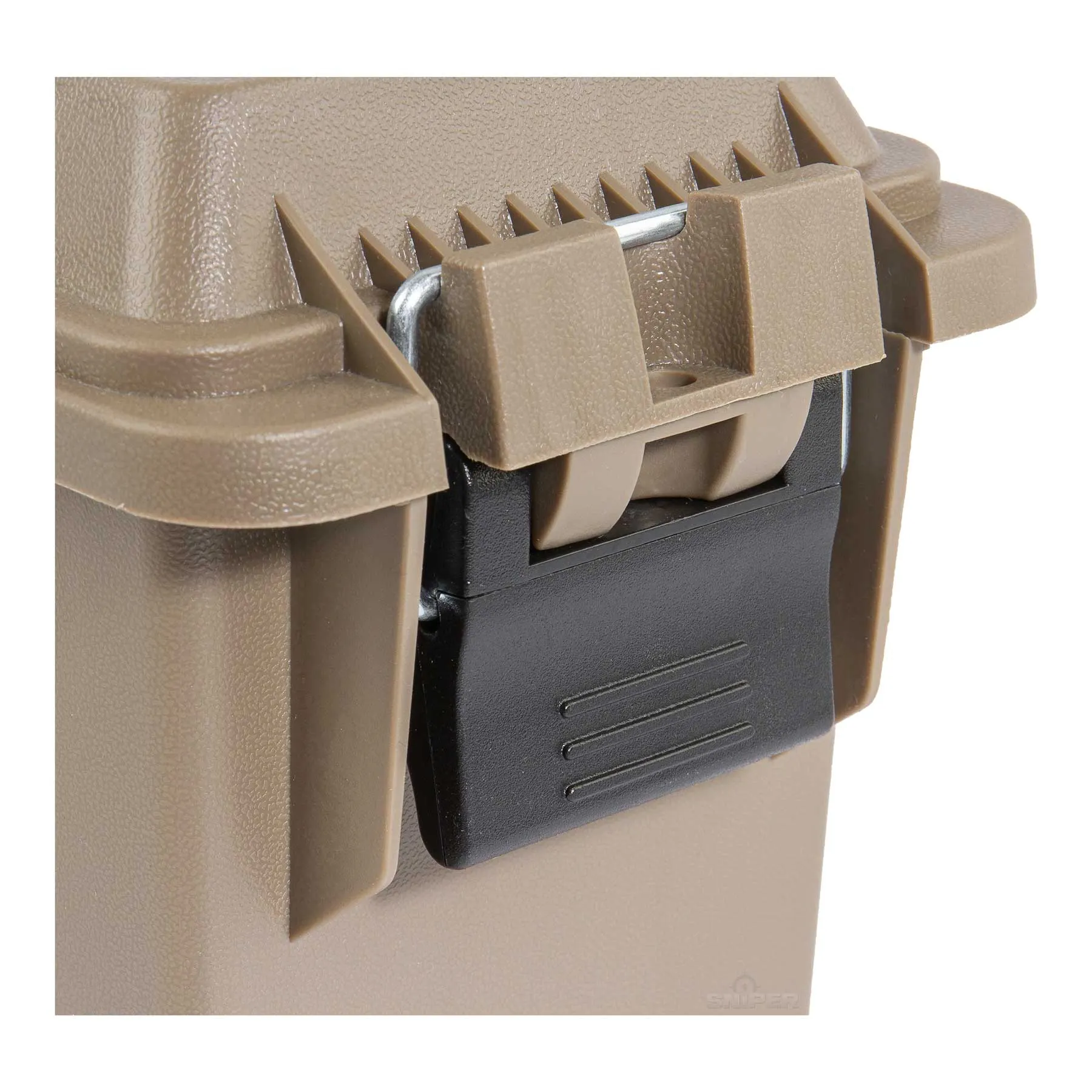 Kunststoff Munitionskiste, 24,5 x 10,8 x 14,5 cam tan