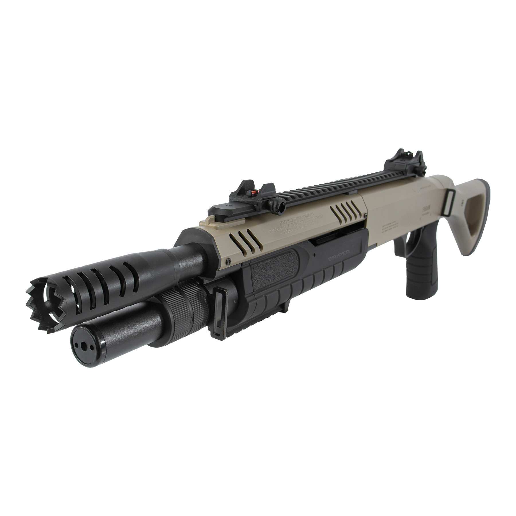 FABARM STF/12-11 Compact Pumpgun, FDE