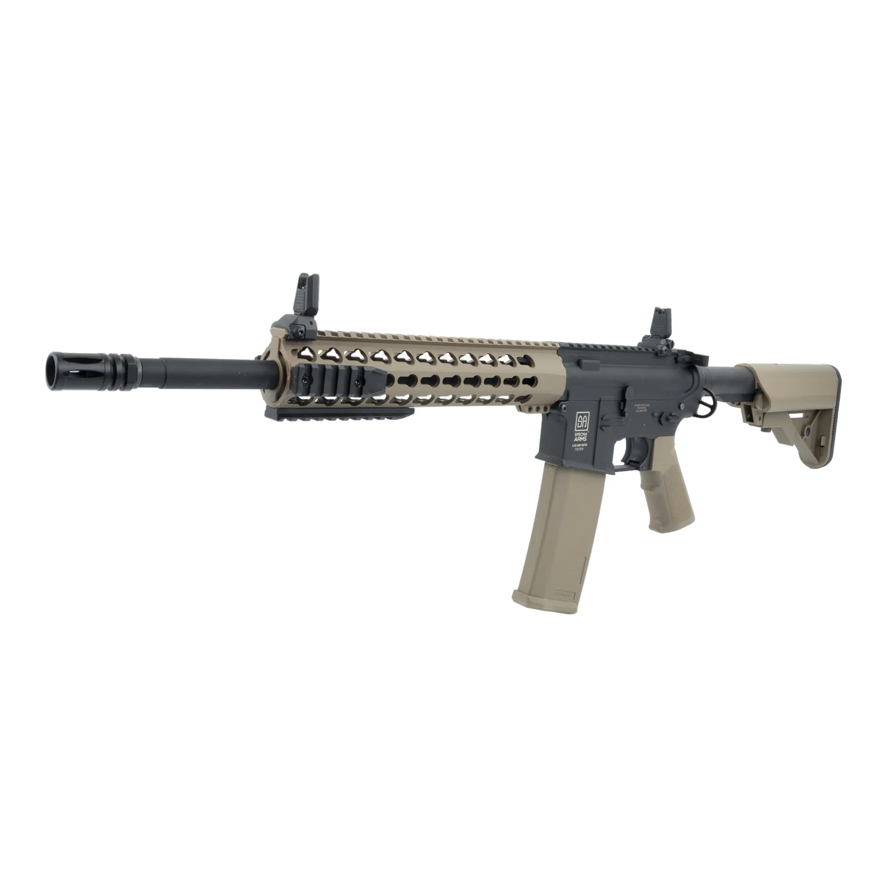 Specna Arms SA-F02 Flex < 0,5 Joule Softair Gewehr, Half-Tan