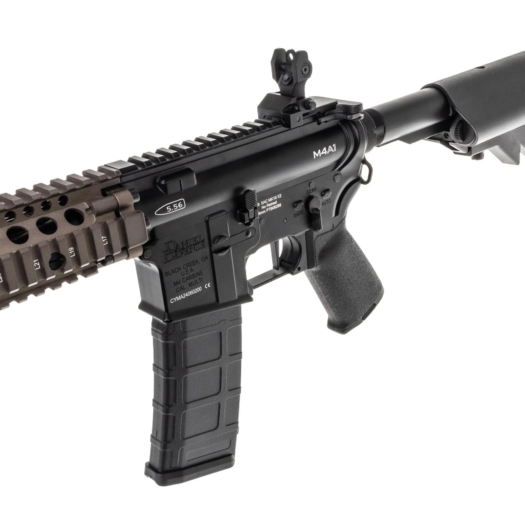 SAC (Full Build) - Block II Daniel Defense (CYMA)- Crazy Performance Edition
