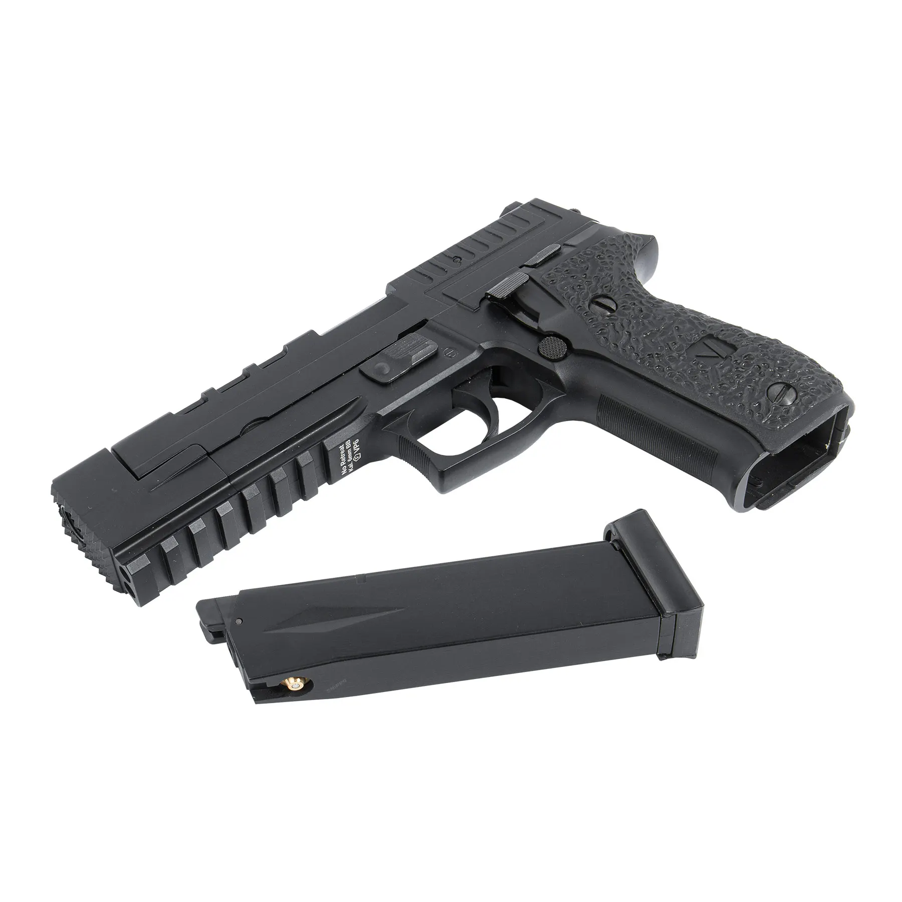 Vorsk VP-26X Softair Pistole GBB, Black