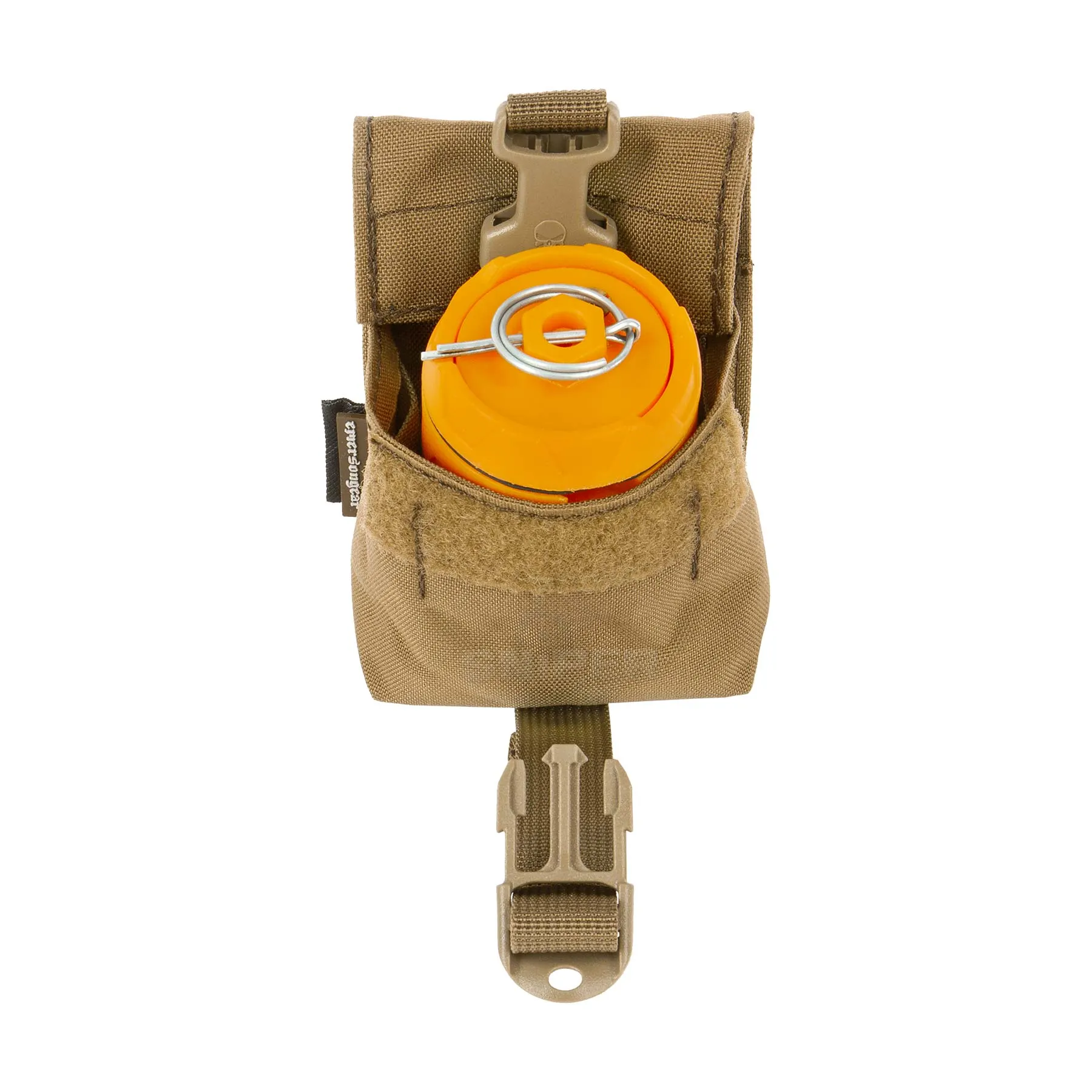 Single Grenade Pouch, Coyote Brown