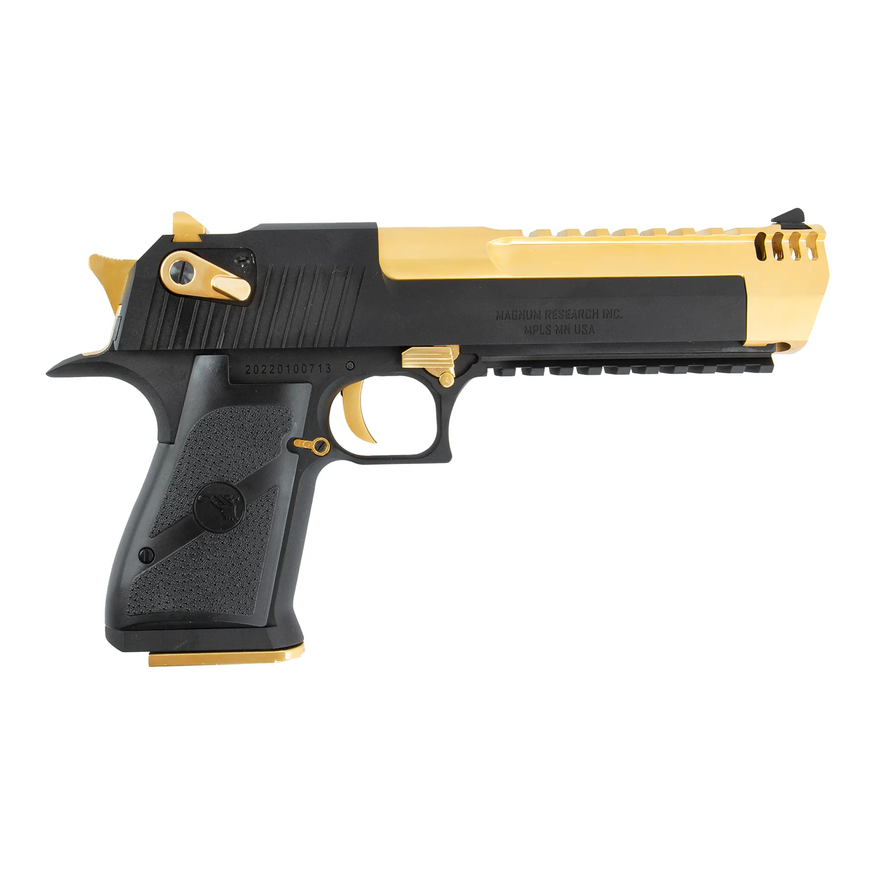 Desert Eagle L6 .50AE GBB, Gold/Black