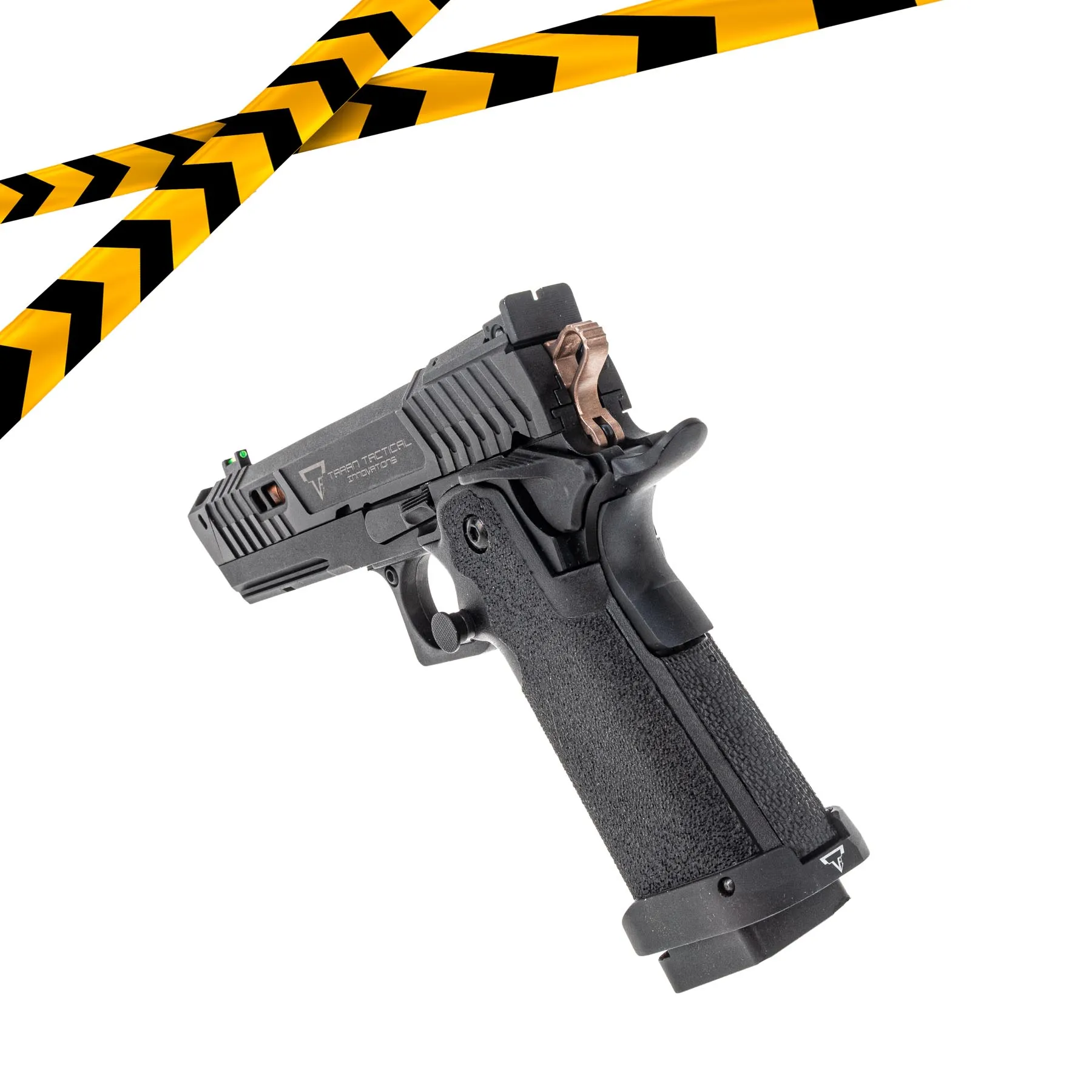 B-Ware EMG TTI 2011 JW4 Pit Viper Pistole GBB, Black