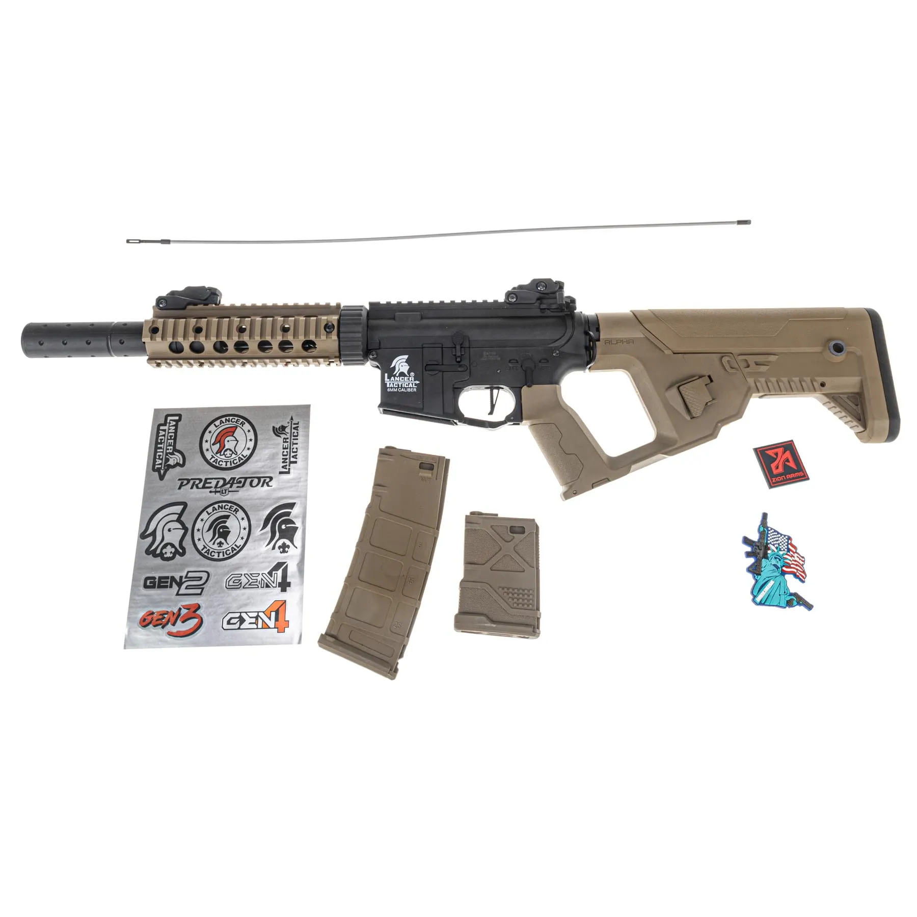 Lancer Tactical Enforcer Mod. Alpha Gen3 w/ Nebula ETU, Dualtone