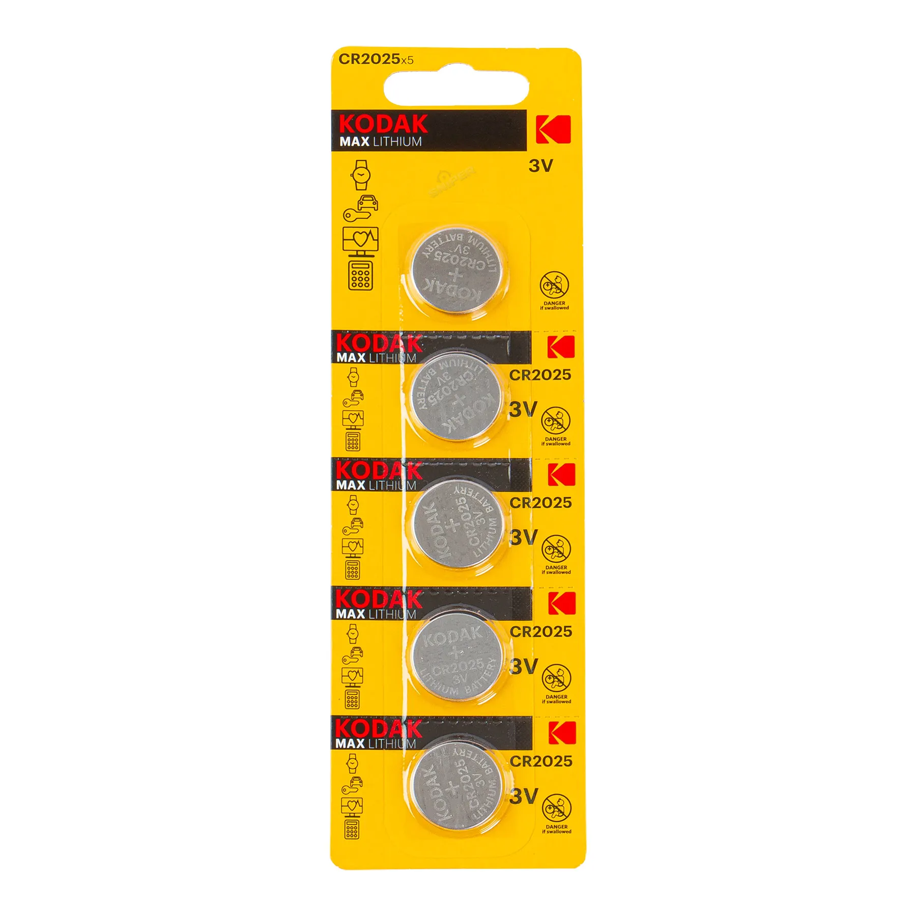 CR2025 Batterie, 5pcs