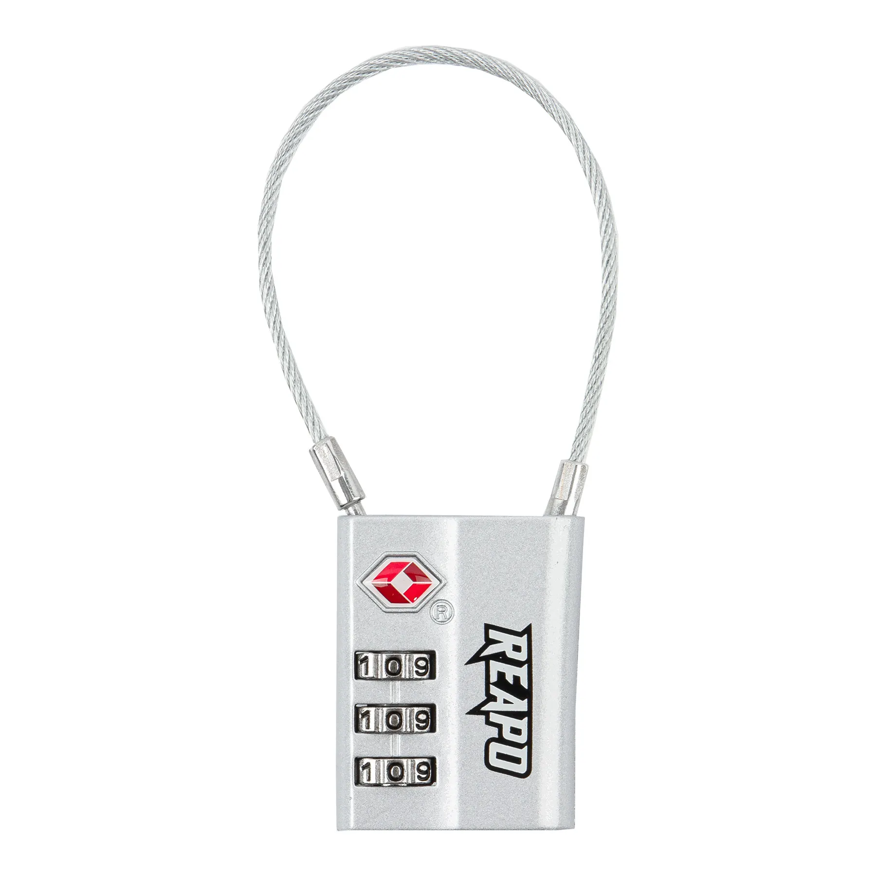 Reapo XL Zahlenschloss TSA lock, Silber Reapo XL Zahlenschloss TSA lock, Silber