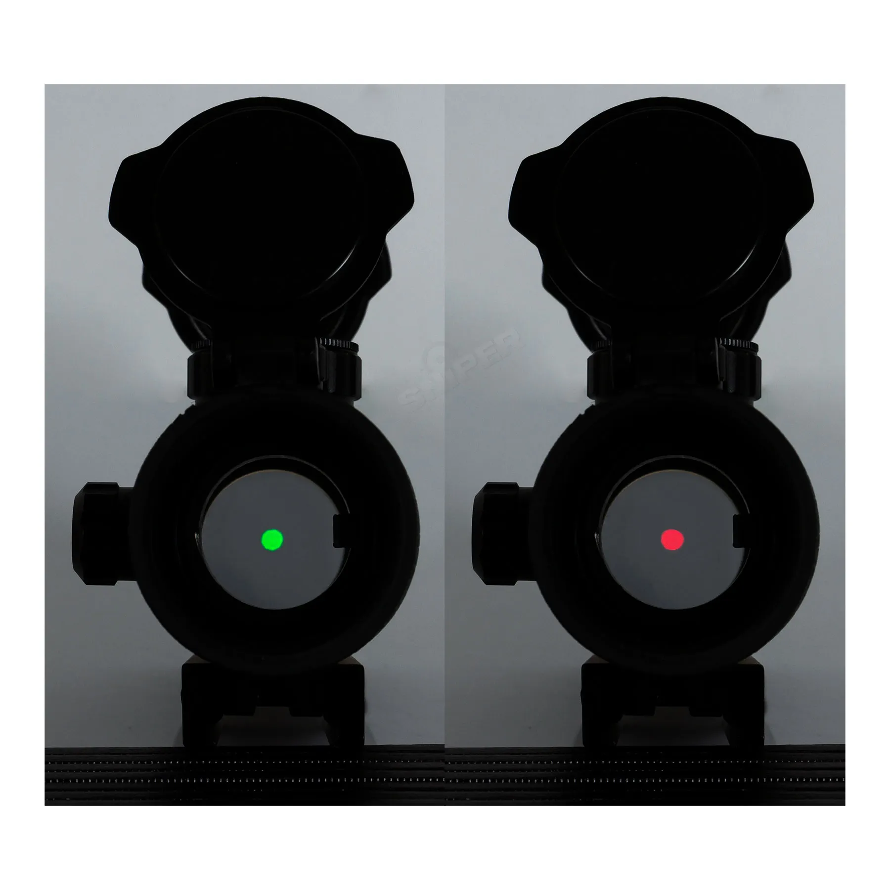 Red Dot Visier, Red/Green Red Dot Visier, Red/Green
