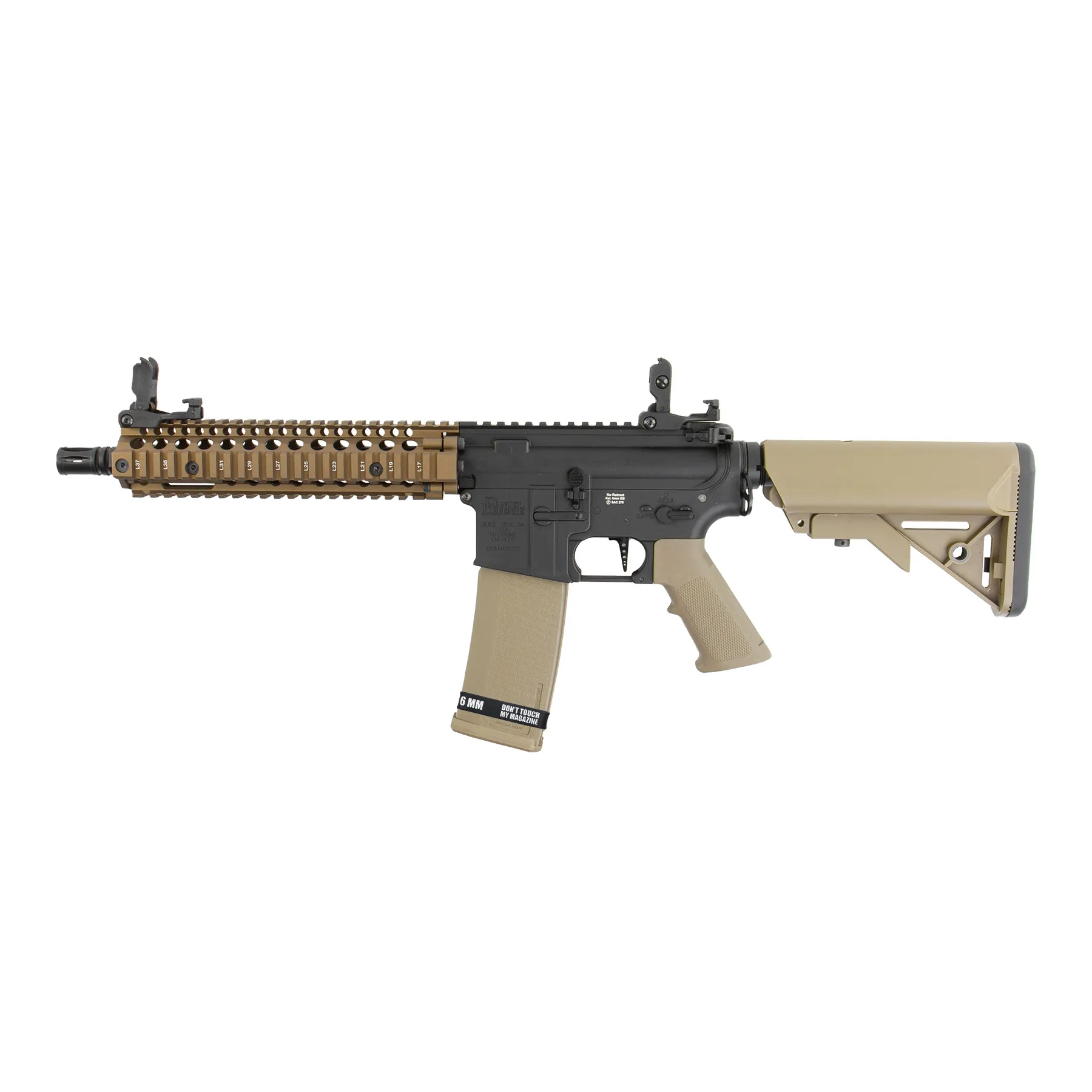 SAC x SA-E19 Edge Daniel Defense MK18 (S)AEG, Chaos Bronze