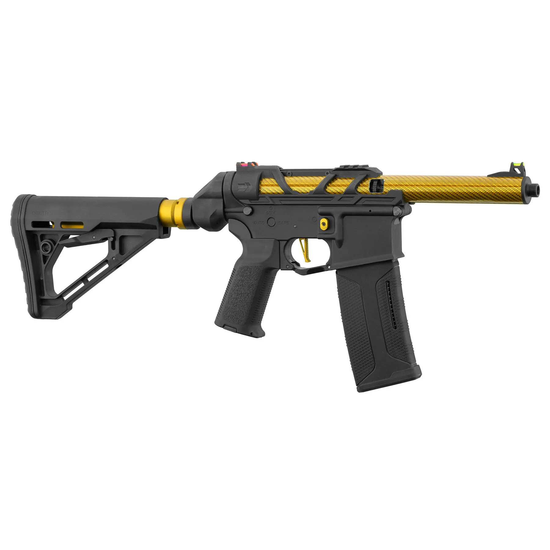 Lancer Tactical x AIRTAC M4 Speedsoft Gen3, Gold