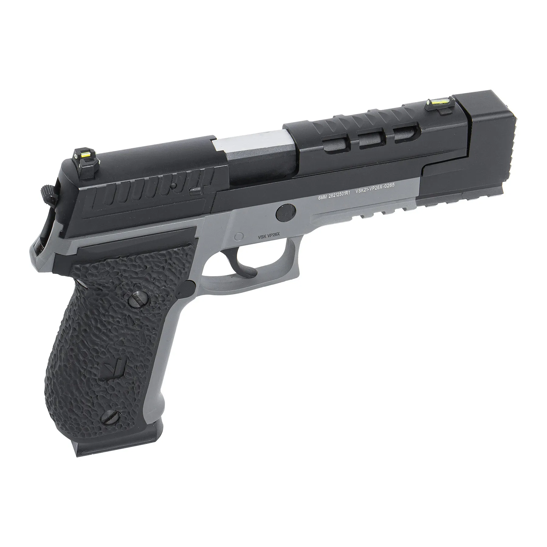 Vorsk VP-26X Softair Pistole GBB, Grey Frame