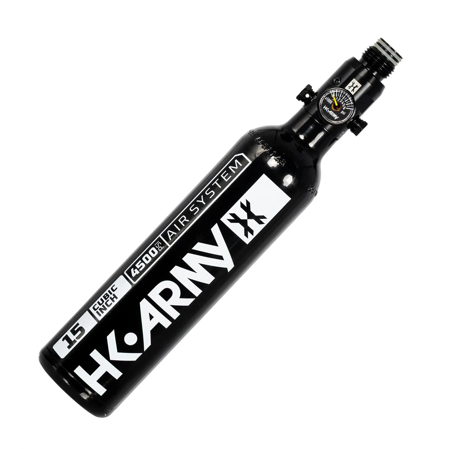 HK Army 15ci Aluminium Tank w/ Regulator 4500PSI, Black