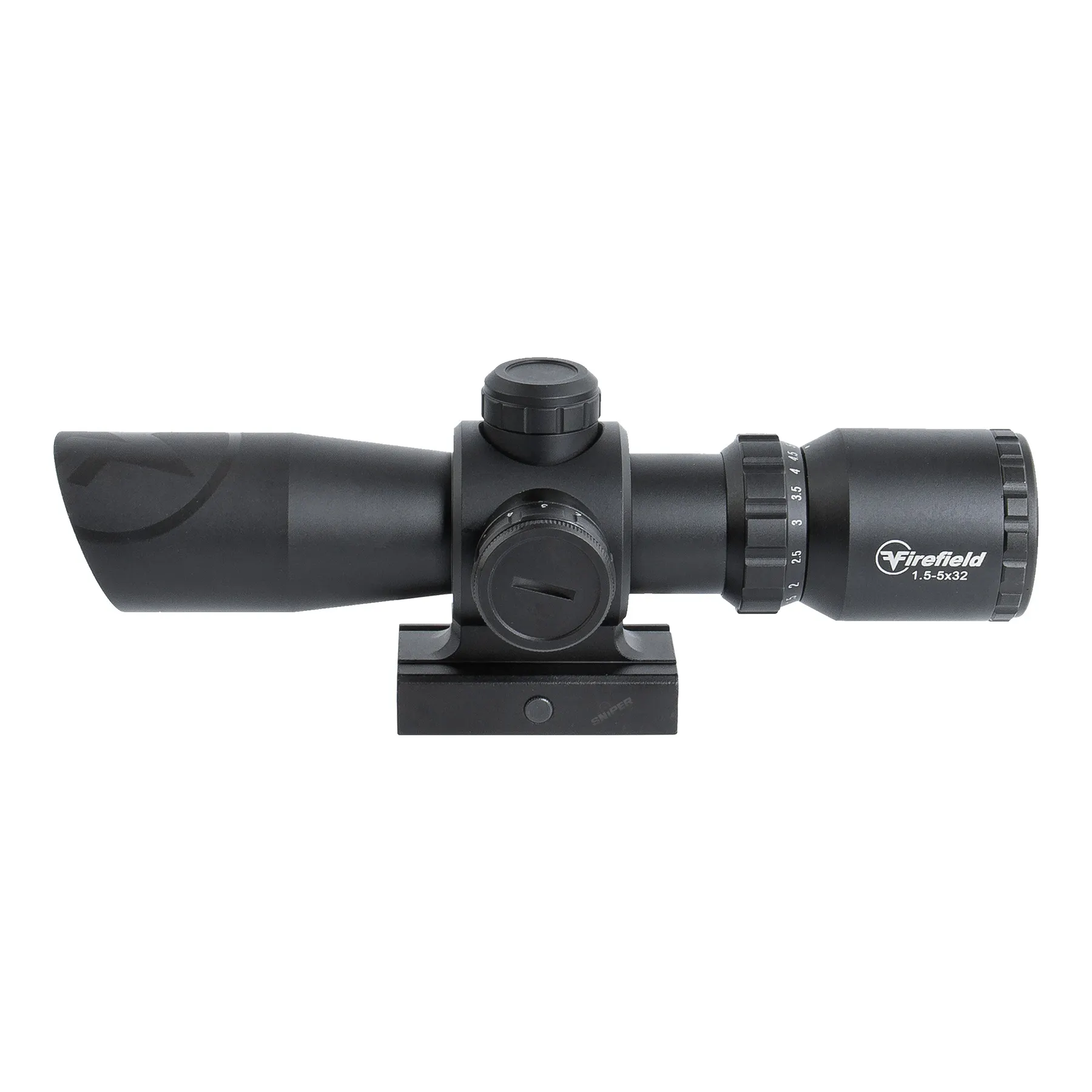 1.5-5x32 Barrage Zielfernrohr, Black