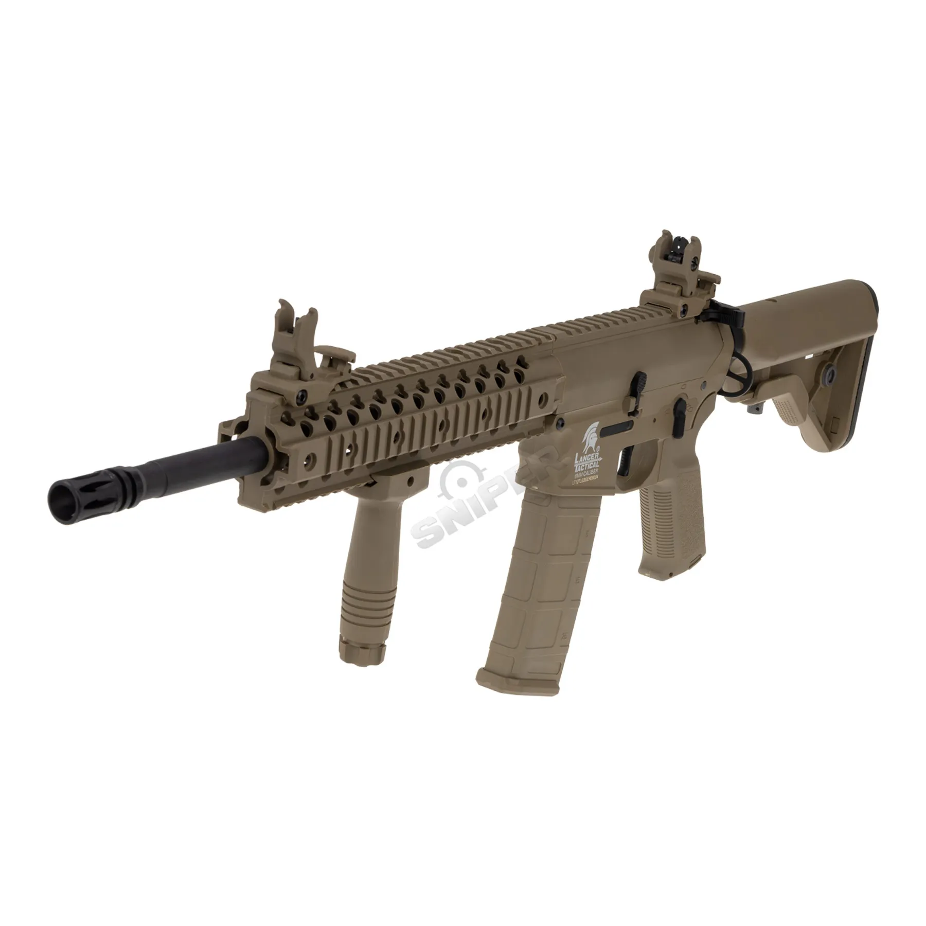 Lancer M4 EVO w/ Nebula ETU (S)AEG, Tan