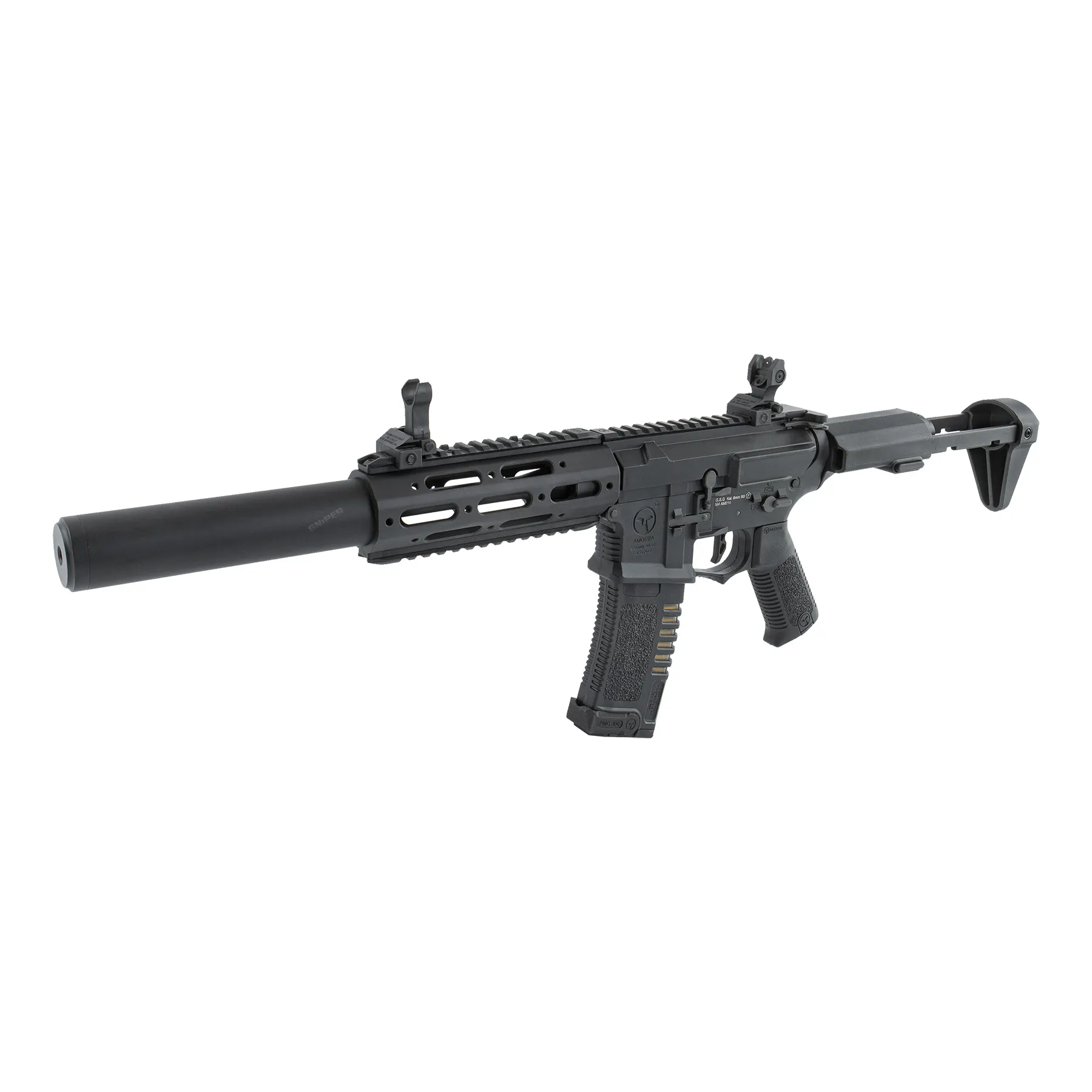 Amoeba M4 014 EFCS E-System Black, (S)AEG