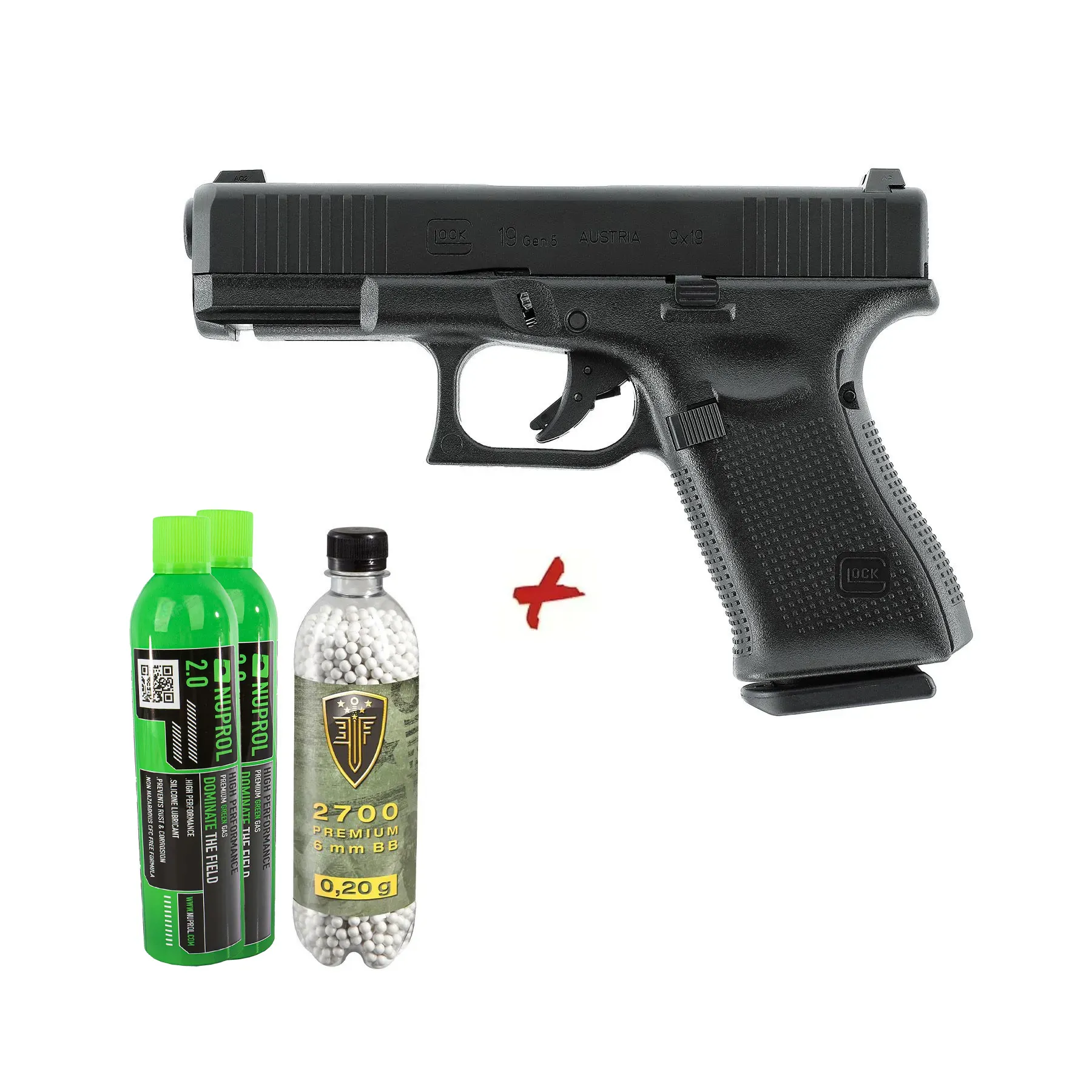 Glock Deal - Glock 19 Gen 5 GBB Softair Pistole