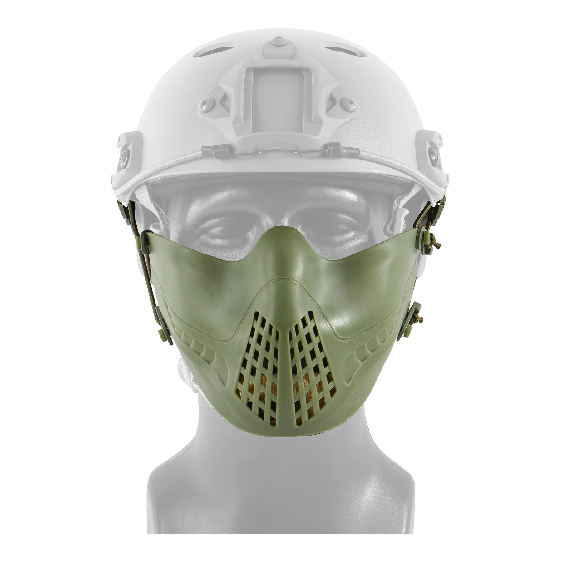 MK. II Lightweight Half Face Mask, OD