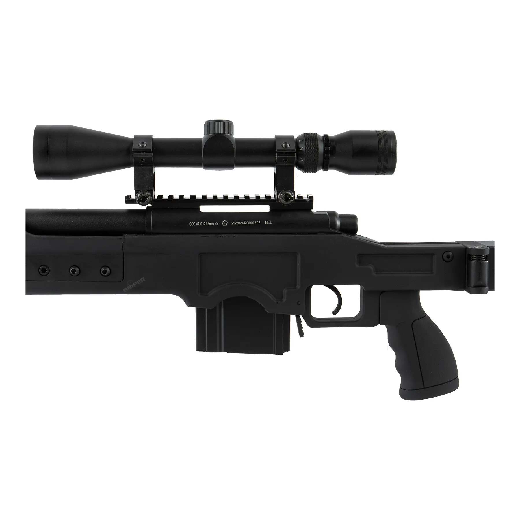 MB4410 Sniper Rifle Full Set, Black MB4410 Sniper Rifle Full Set, Black