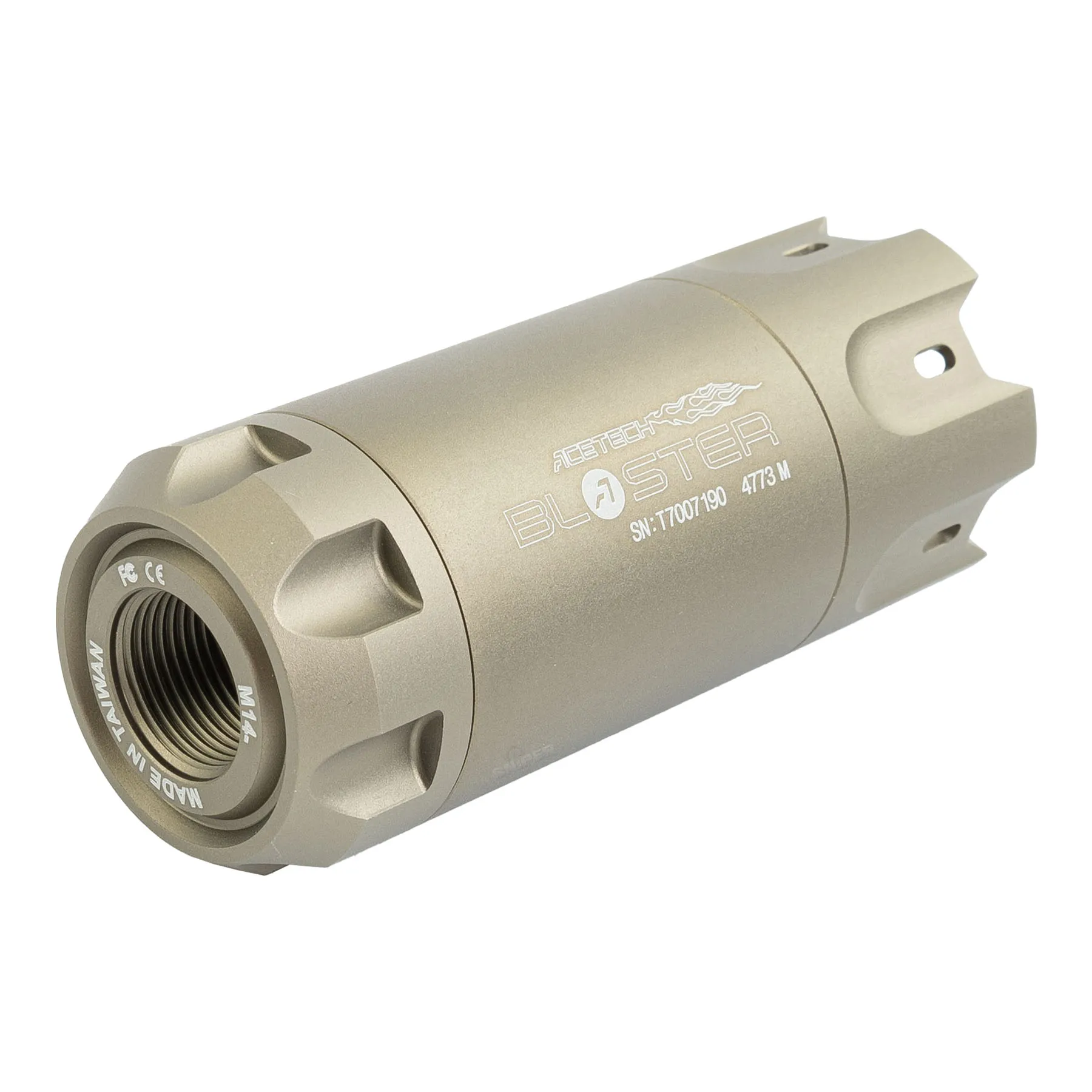 Acetech Blaster Tracer Unit, 14mm CCW, Tan
