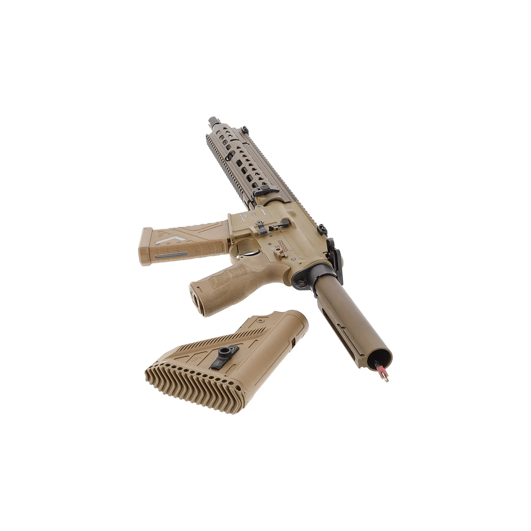 Pre Order - Heckler & Koch G95K (S)AEG, Tan/Brown