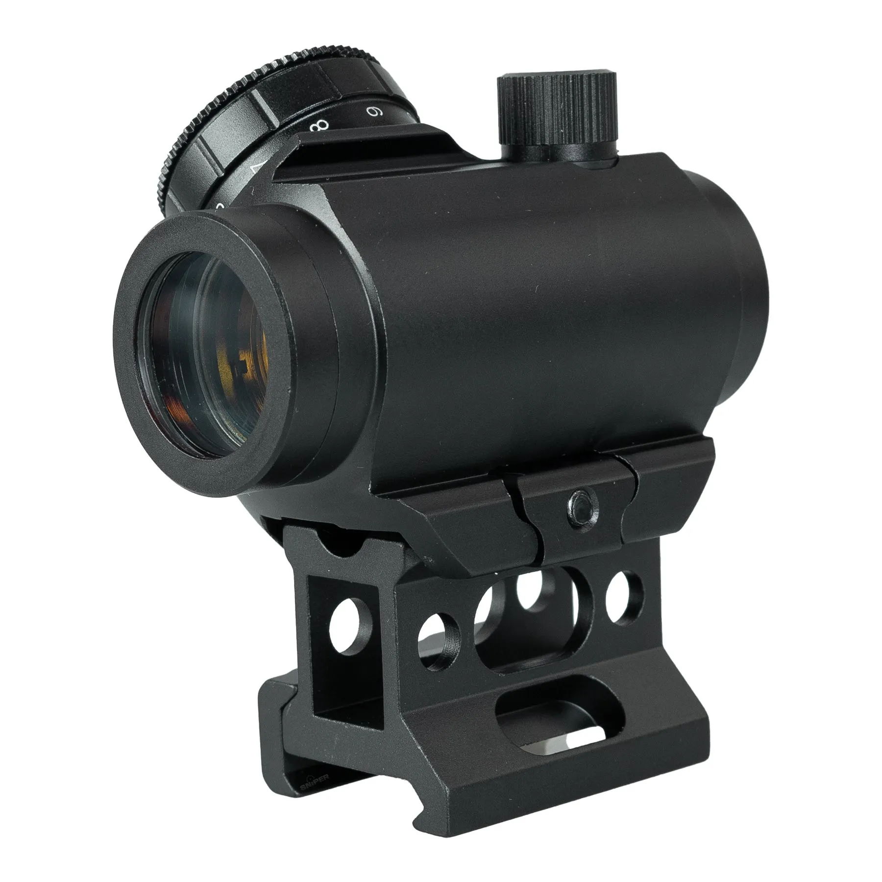 Reapo Reflex Red Dot Visier mit High-Mount, Black