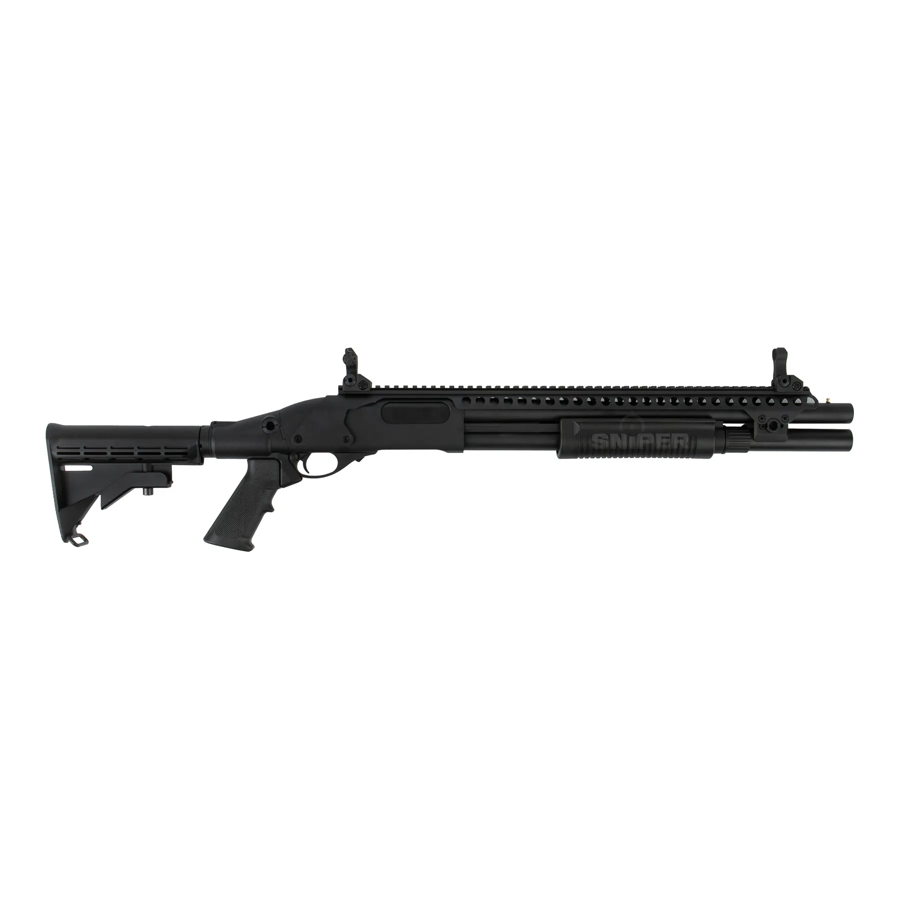M870 AR Tactical Tri-Shot Action Pumpgun