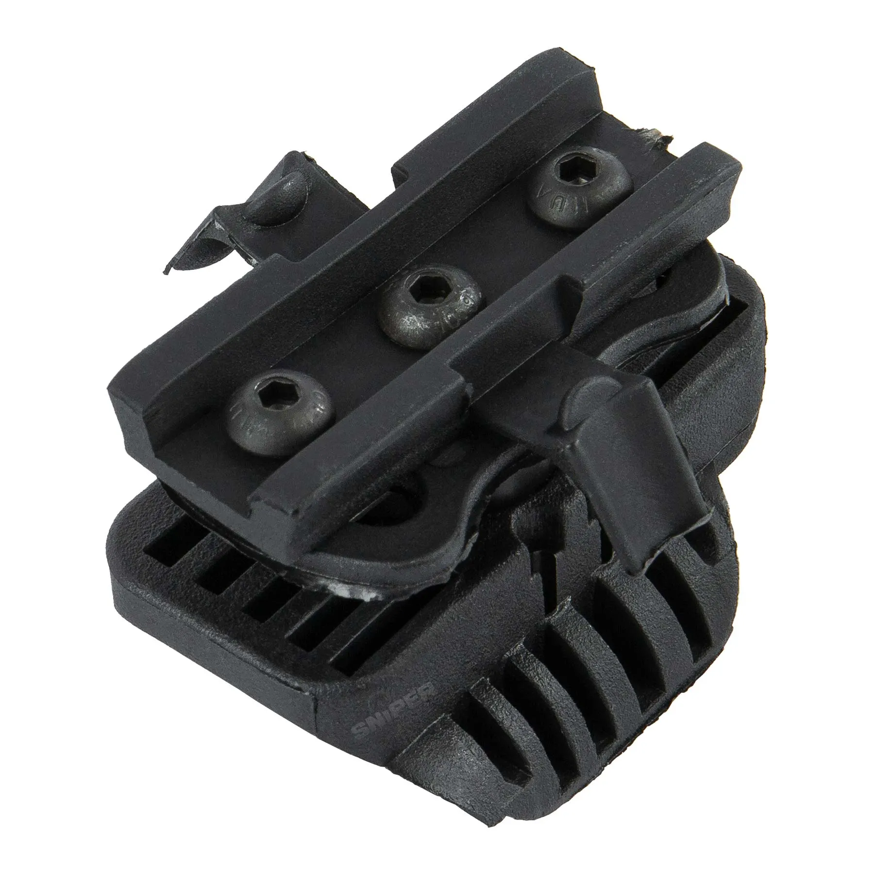 Helmet Light Mount, Black Helmet Light Mount, Black