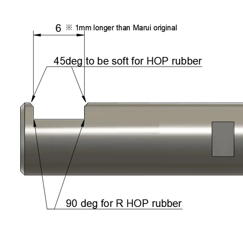 6.05, 275mm Raizen AEG Inner Barrel