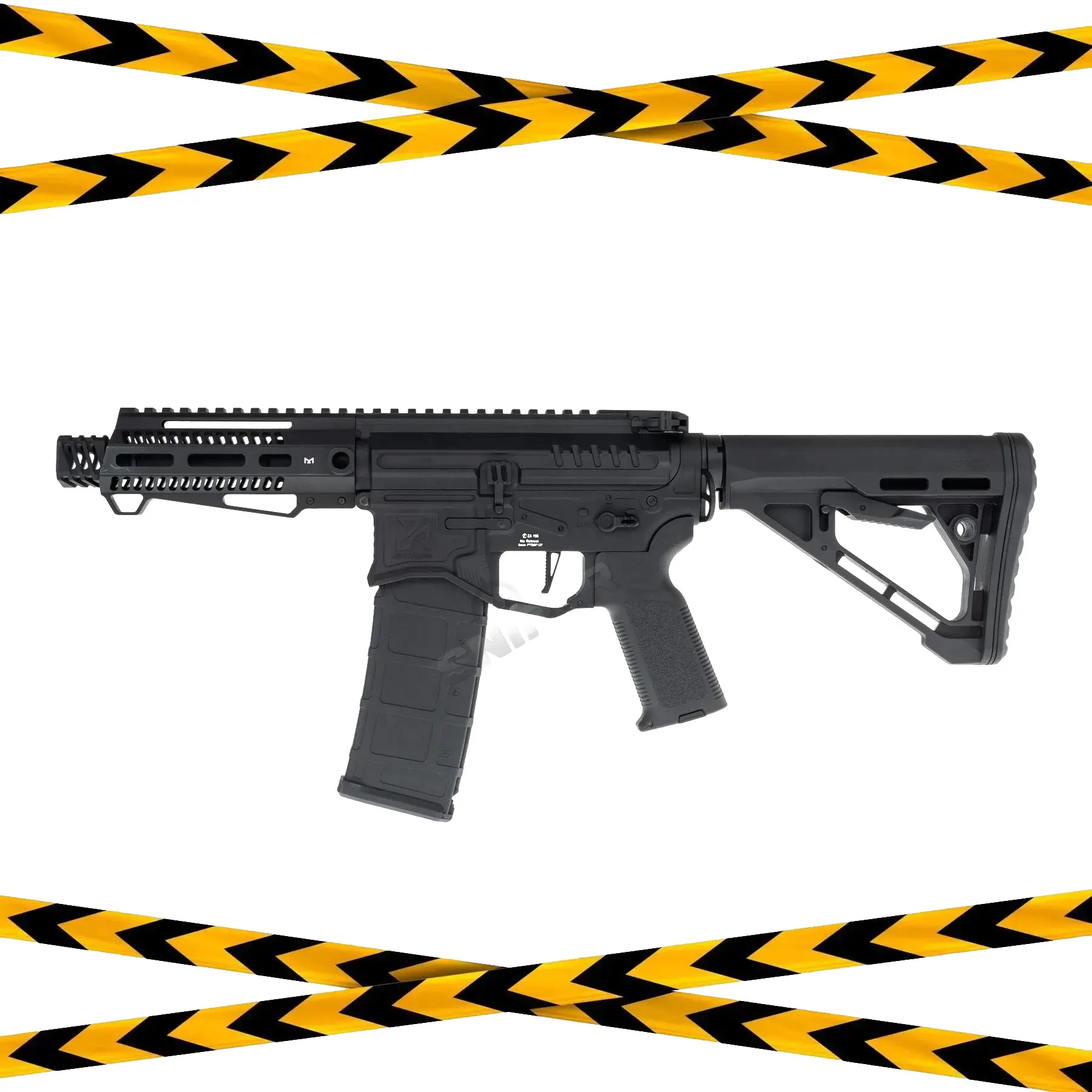 B-Ware Zion Arms PW9 M4 M-Lok 6" (S)AEG, Black