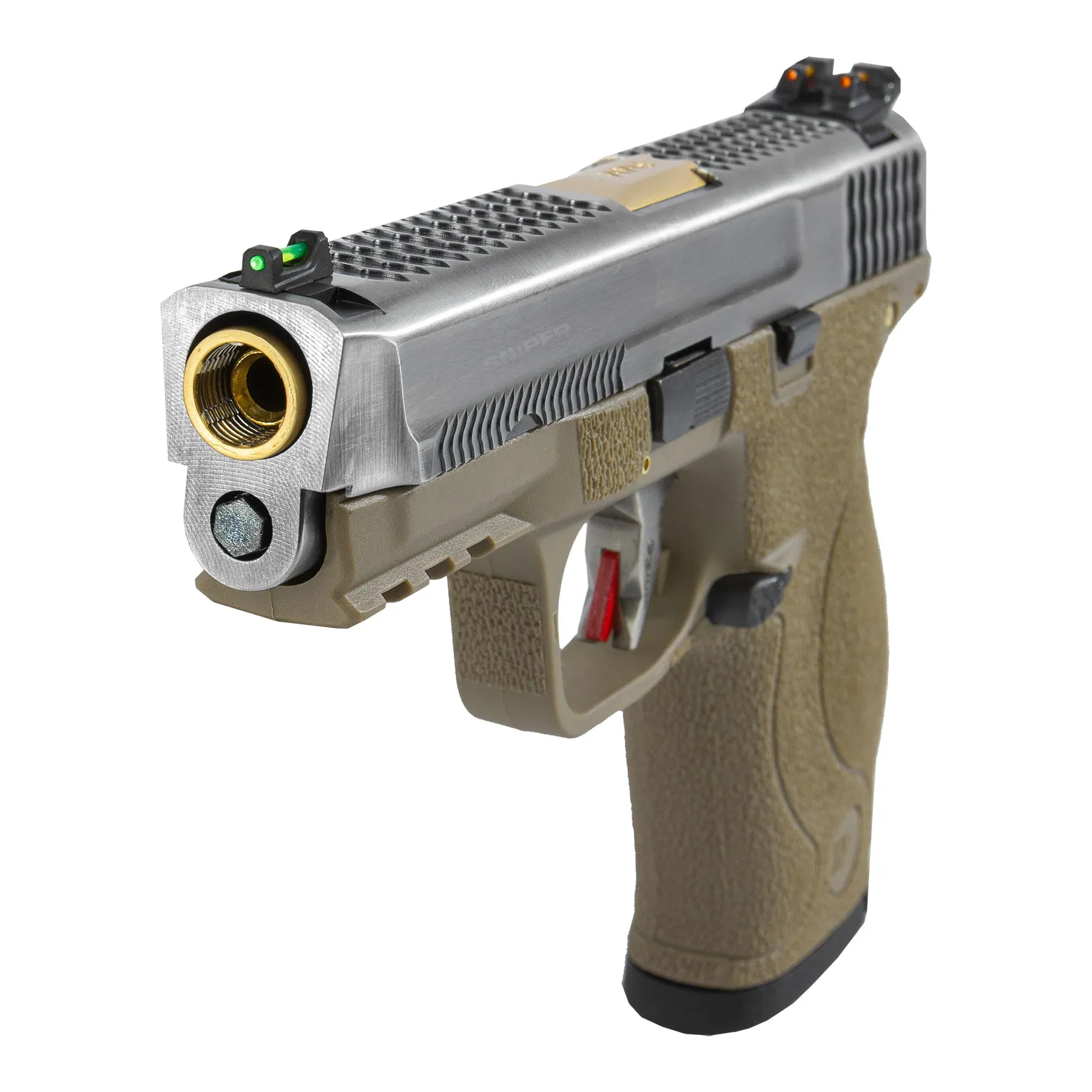 WET-05 SV Gold Barrel Metal Version GBB, FDE